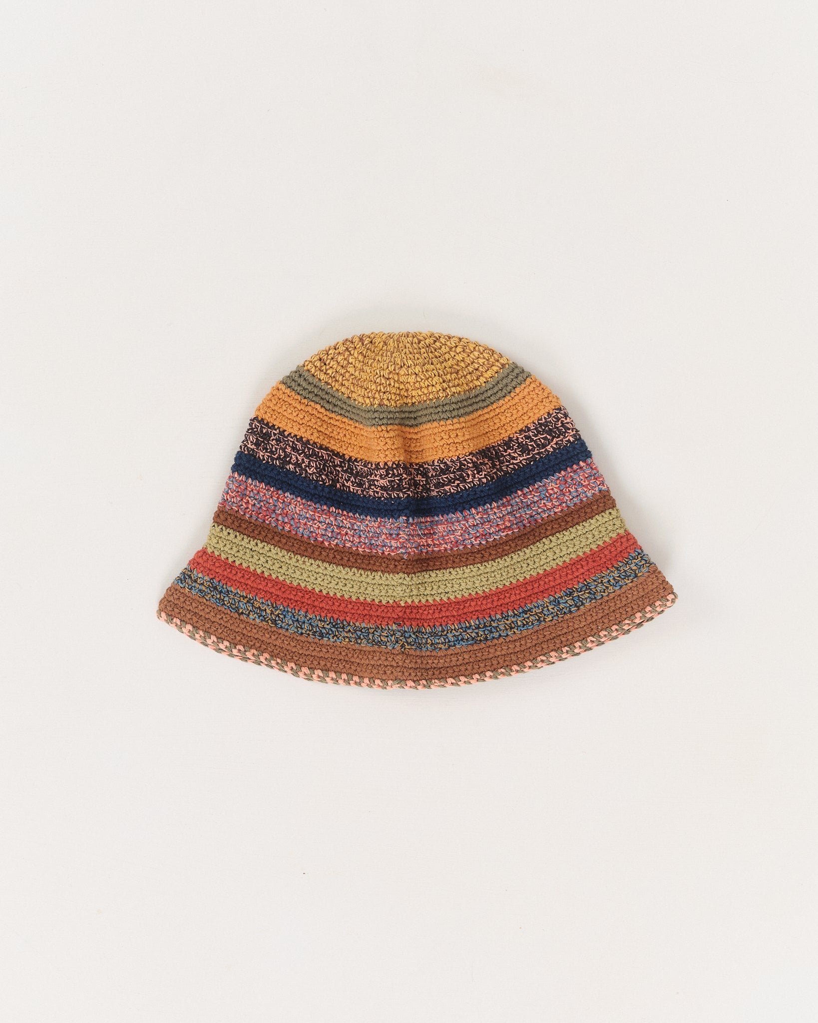Story mfg．　BREW HAT クロシェハット ブラウン×ブラック Story mfg．BREW HAT クロシェハット ブラウン×ブラック