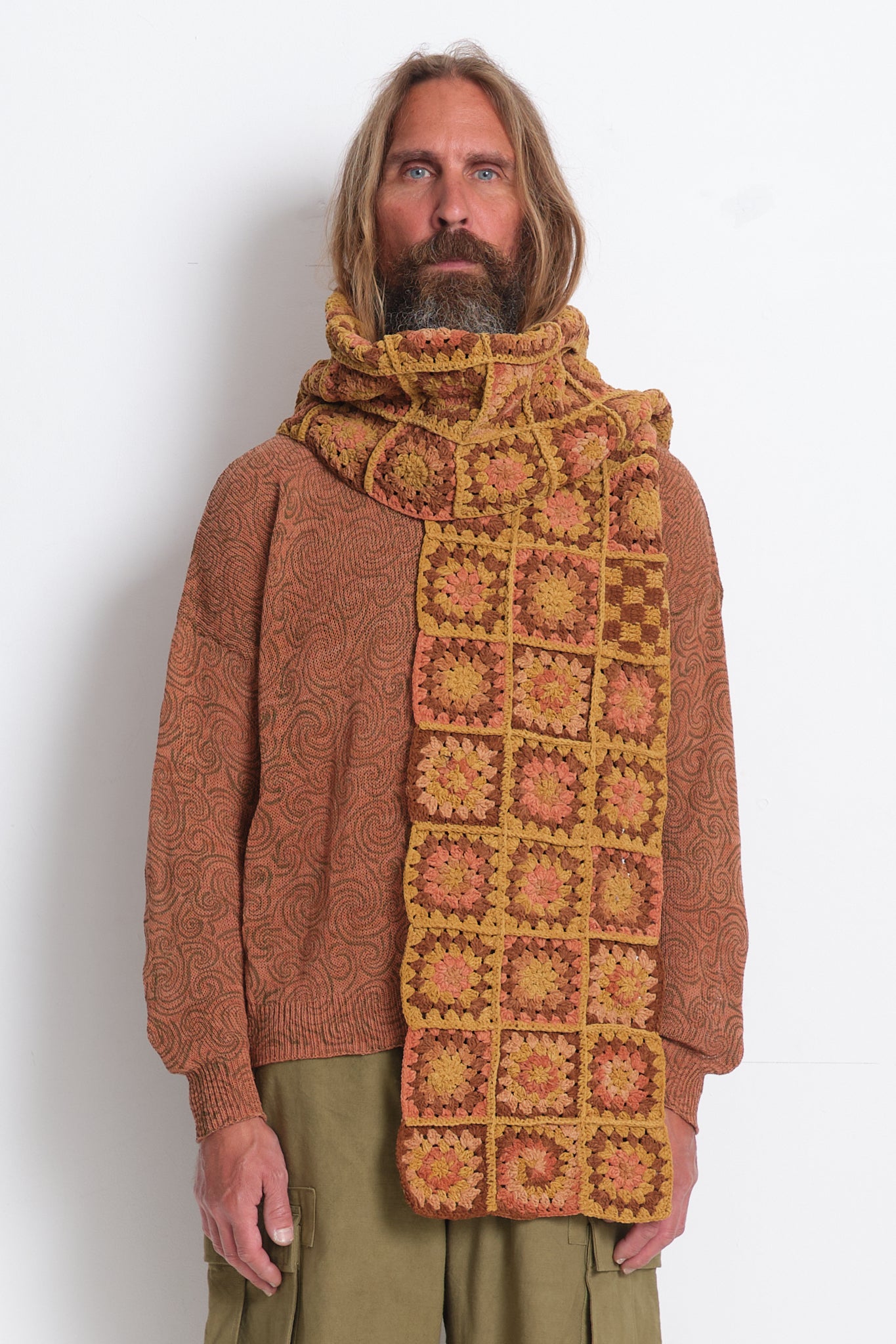 Piece Scarf Slim - Terracotta