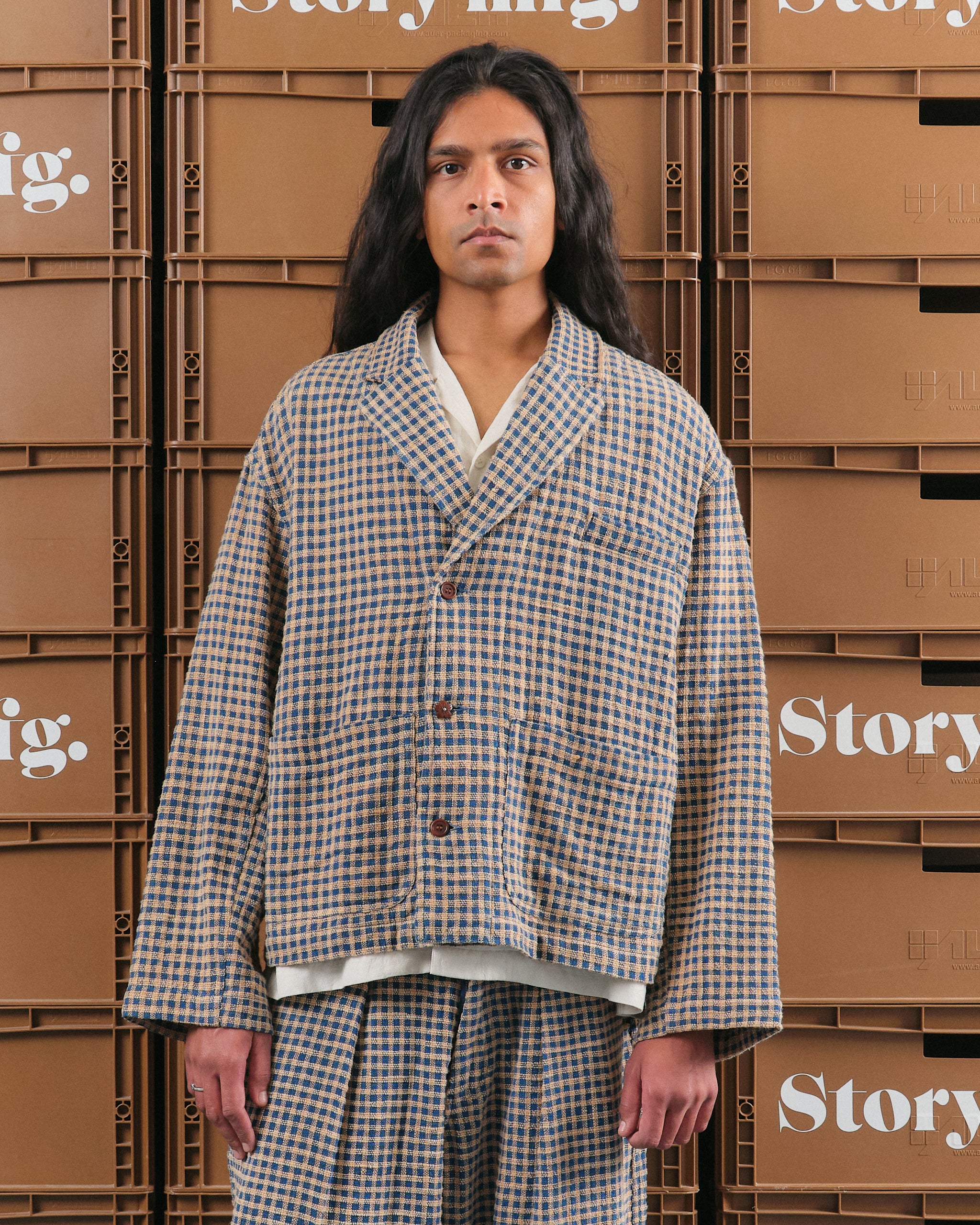 Cove Jacket - Wobbly Waffle – Story mfg.