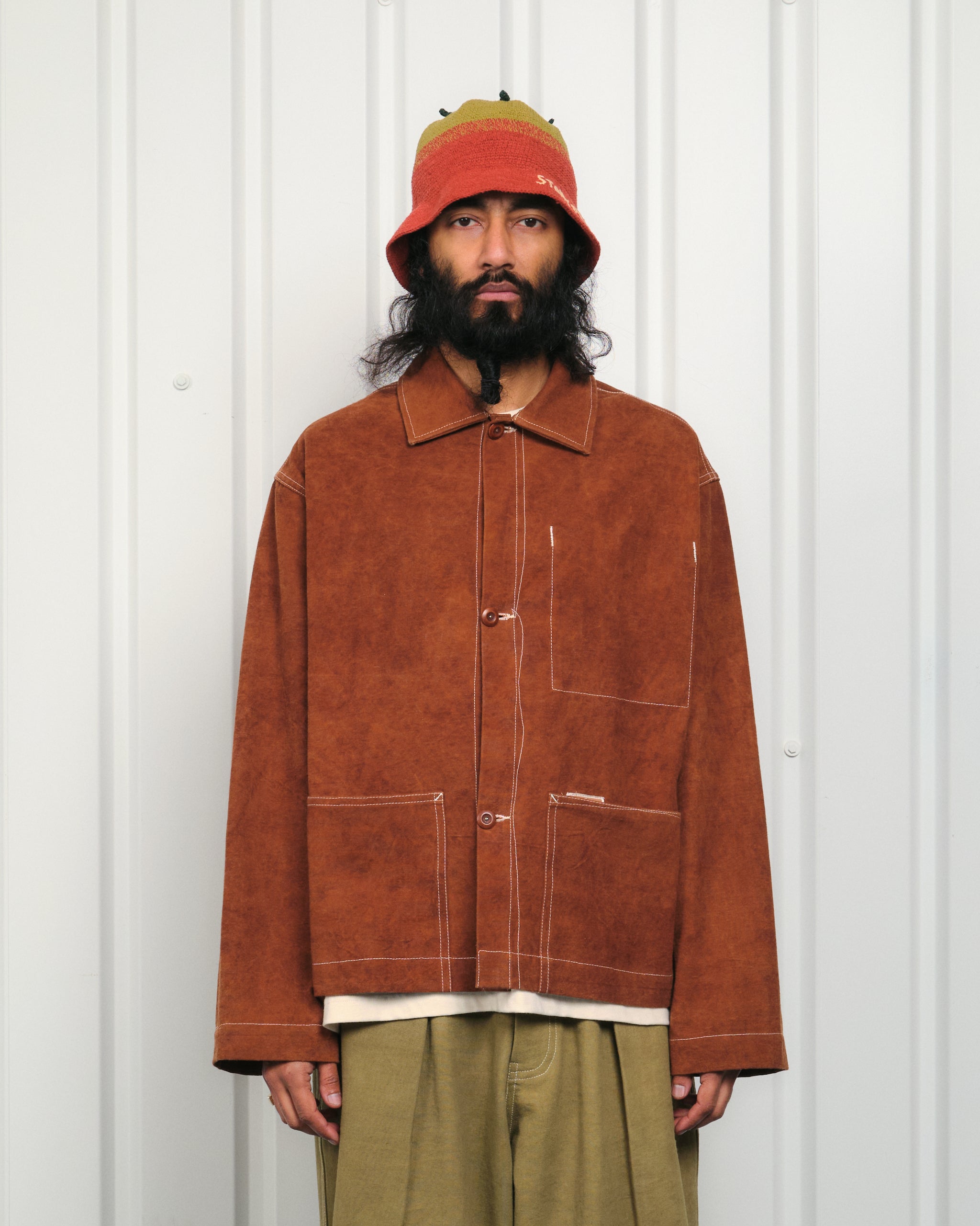 Short on Time Jacket - Brown Wonky-Wear – Story mfg.