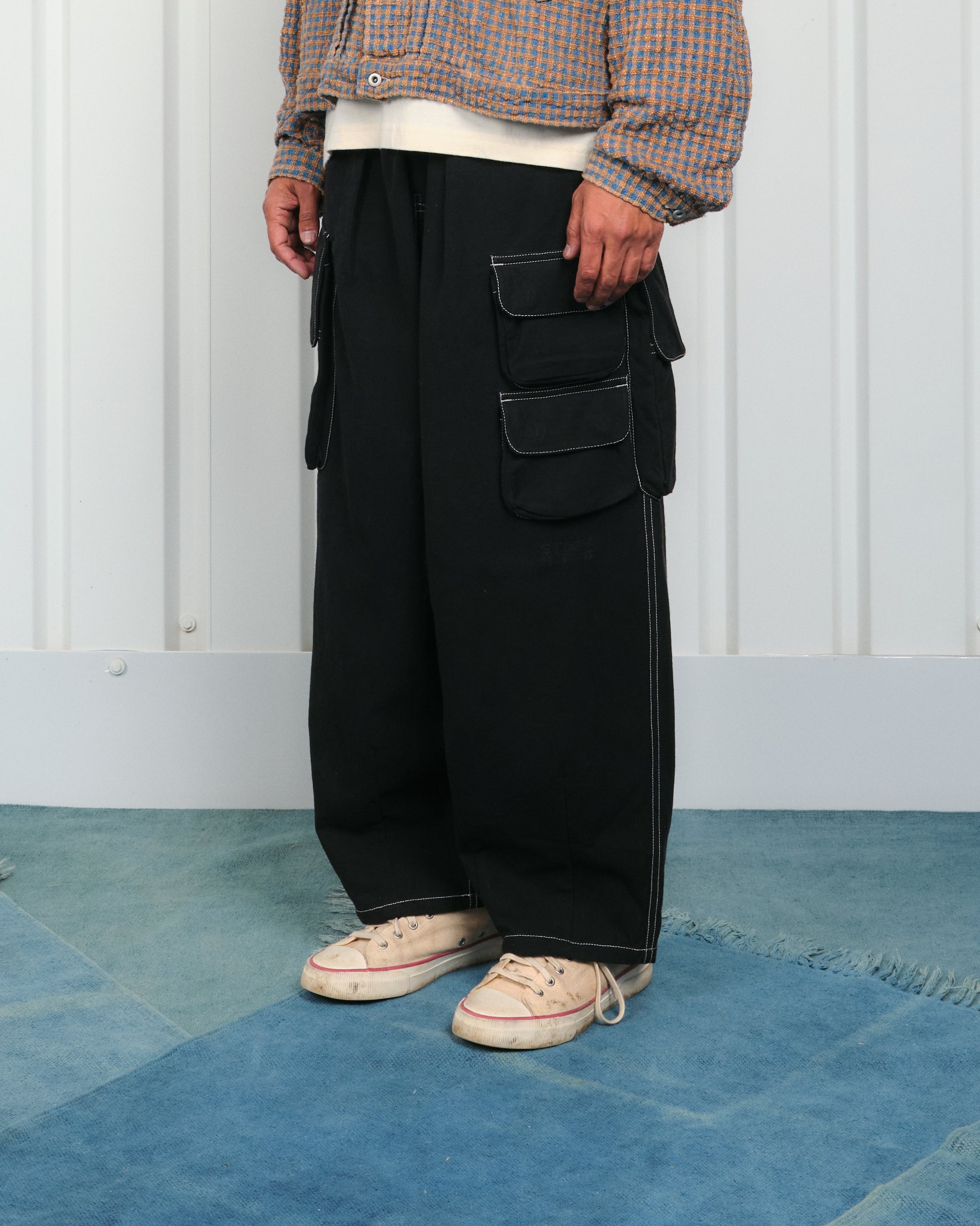 Forager Pants - Black Contrast Slub – Story mfg.