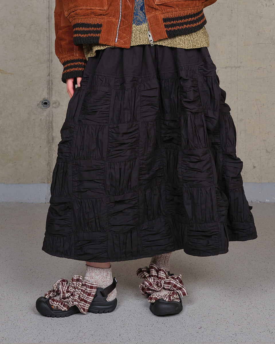 Foxglove Skirt - Interstellar Patchwork – Story mfg.