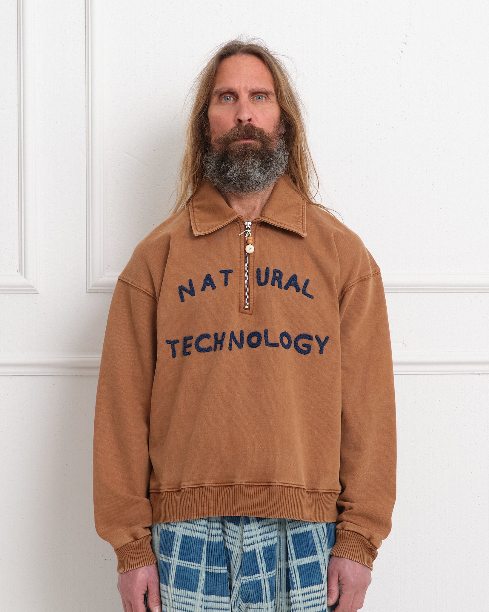 Geo Pullover - Brown – Story mfg