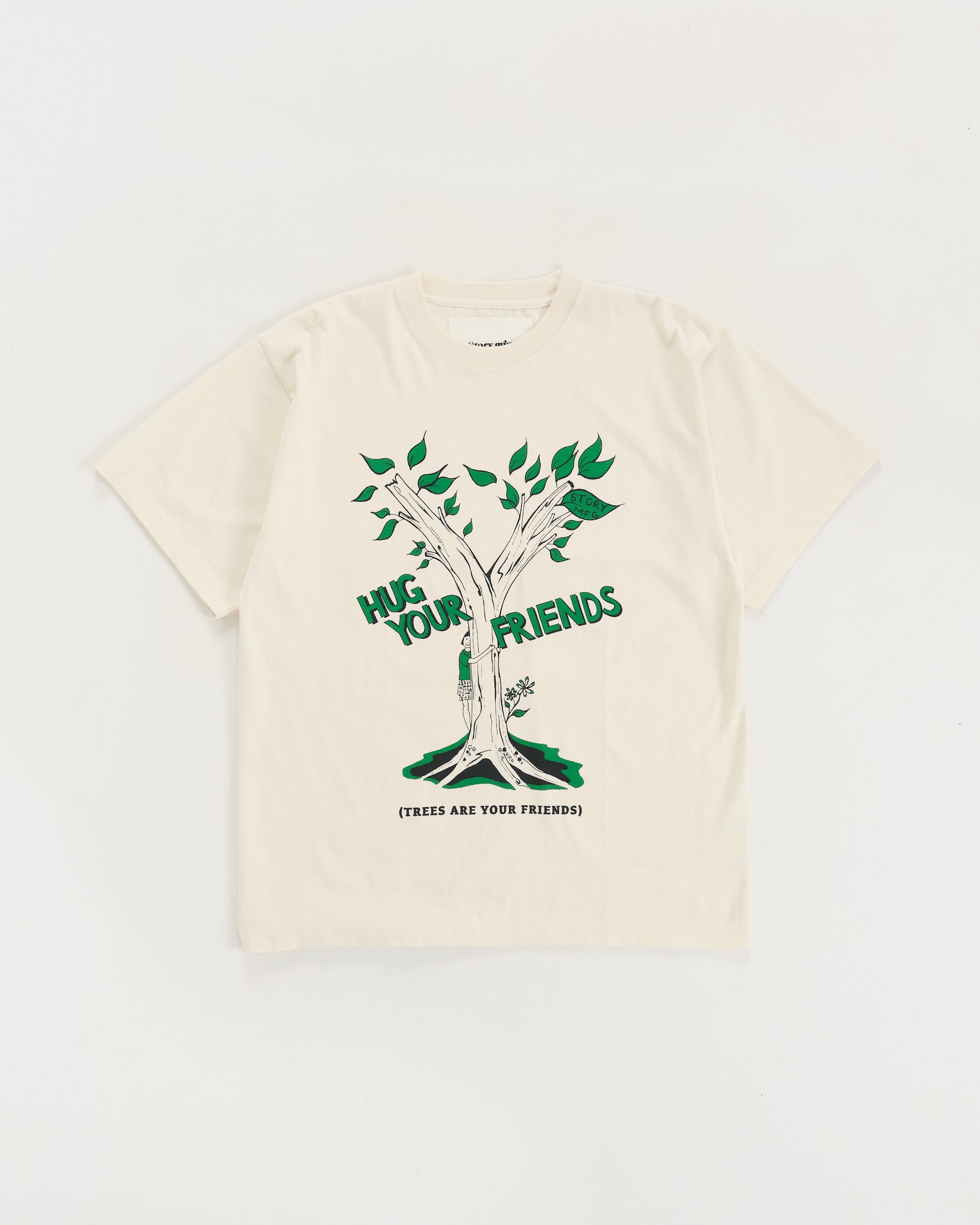 Grateful Tee SS - Hug Your Friends – Story mfg.