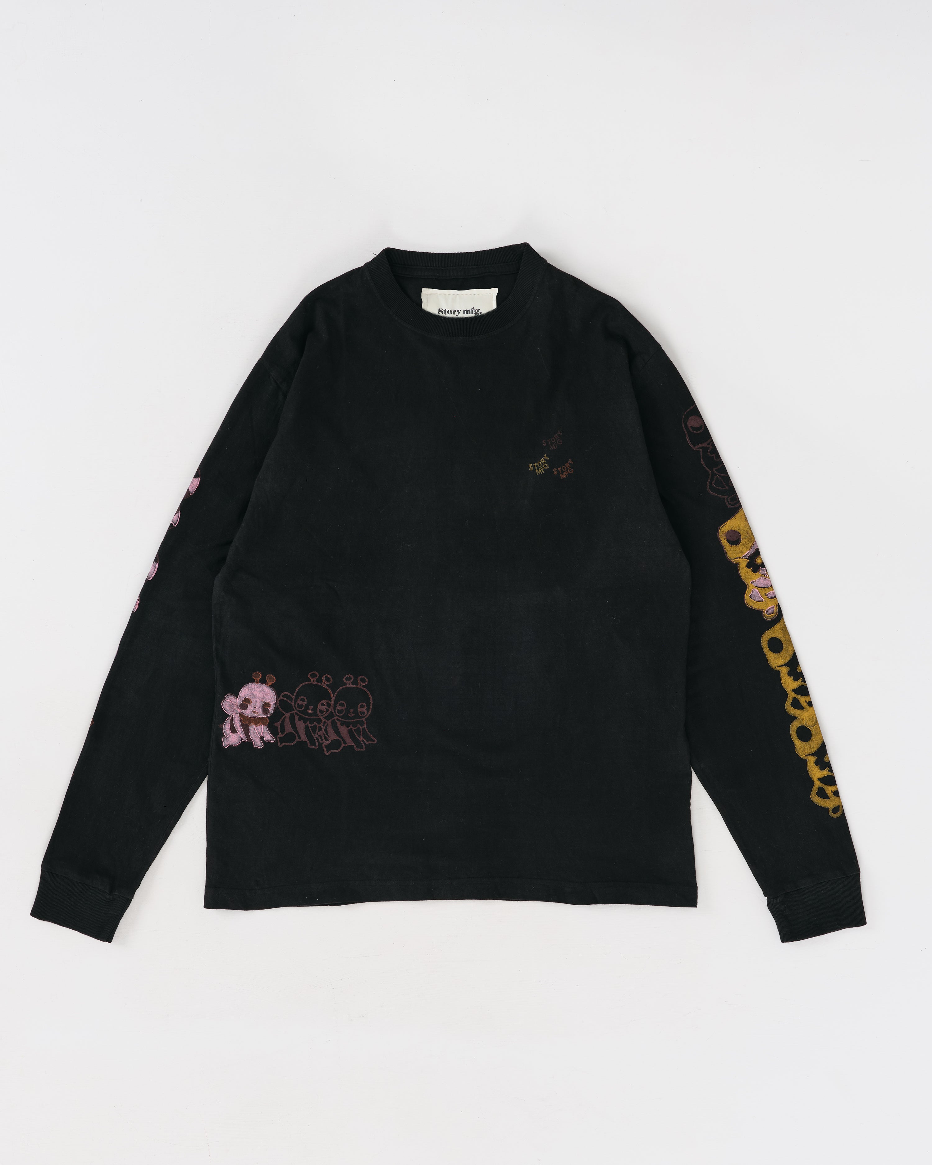 Grateful Tee LS - Black Earth Trip – Story mfg.