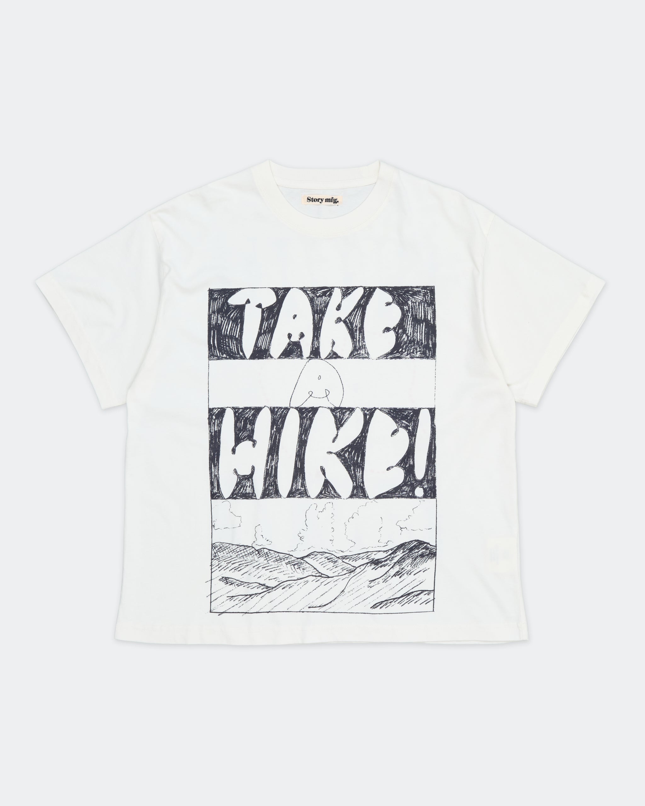 Grateful Tee SS - Ecru Take A Hike – Story mfg.