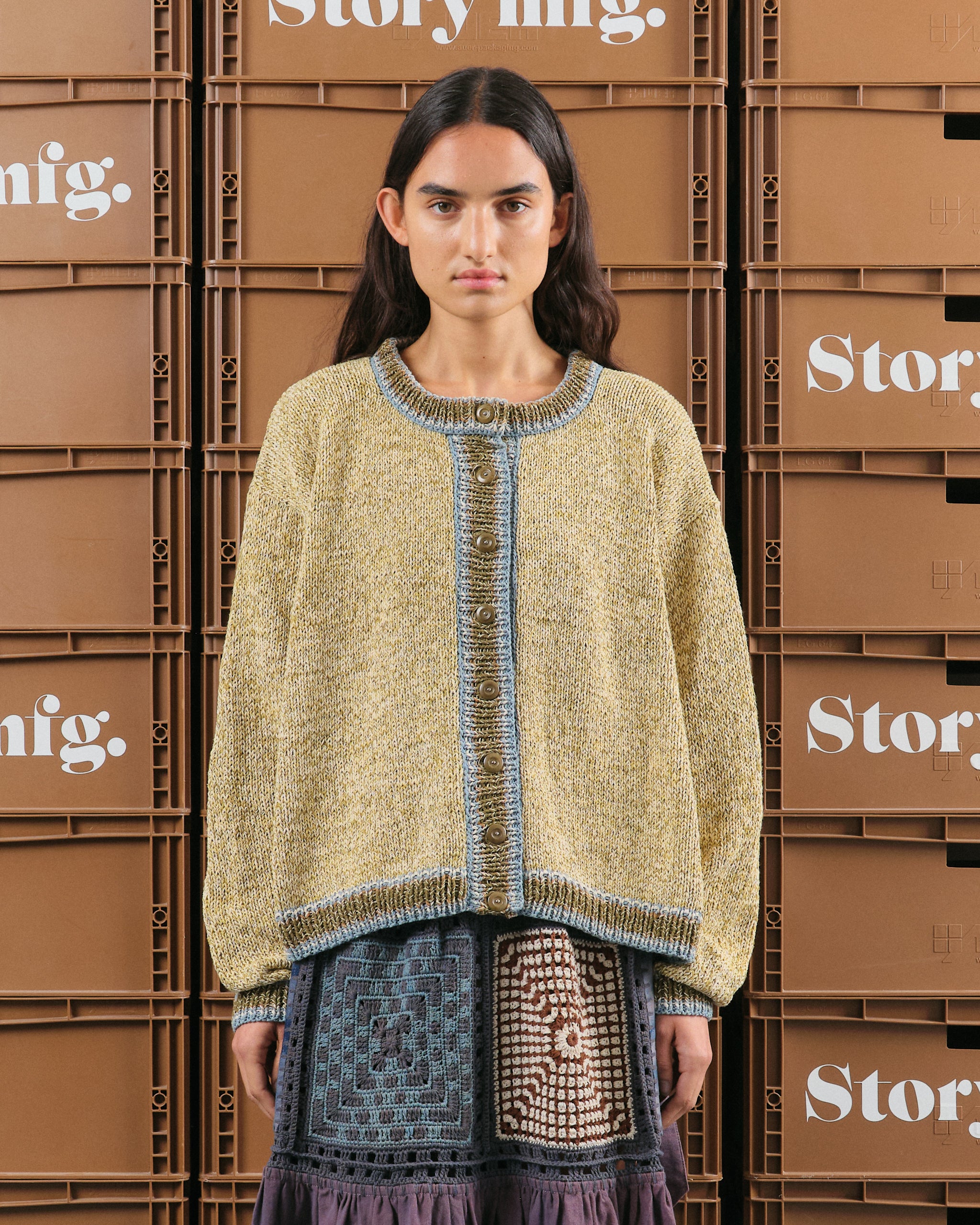 Root Knit Cardigan - Kelp – Story mfg.