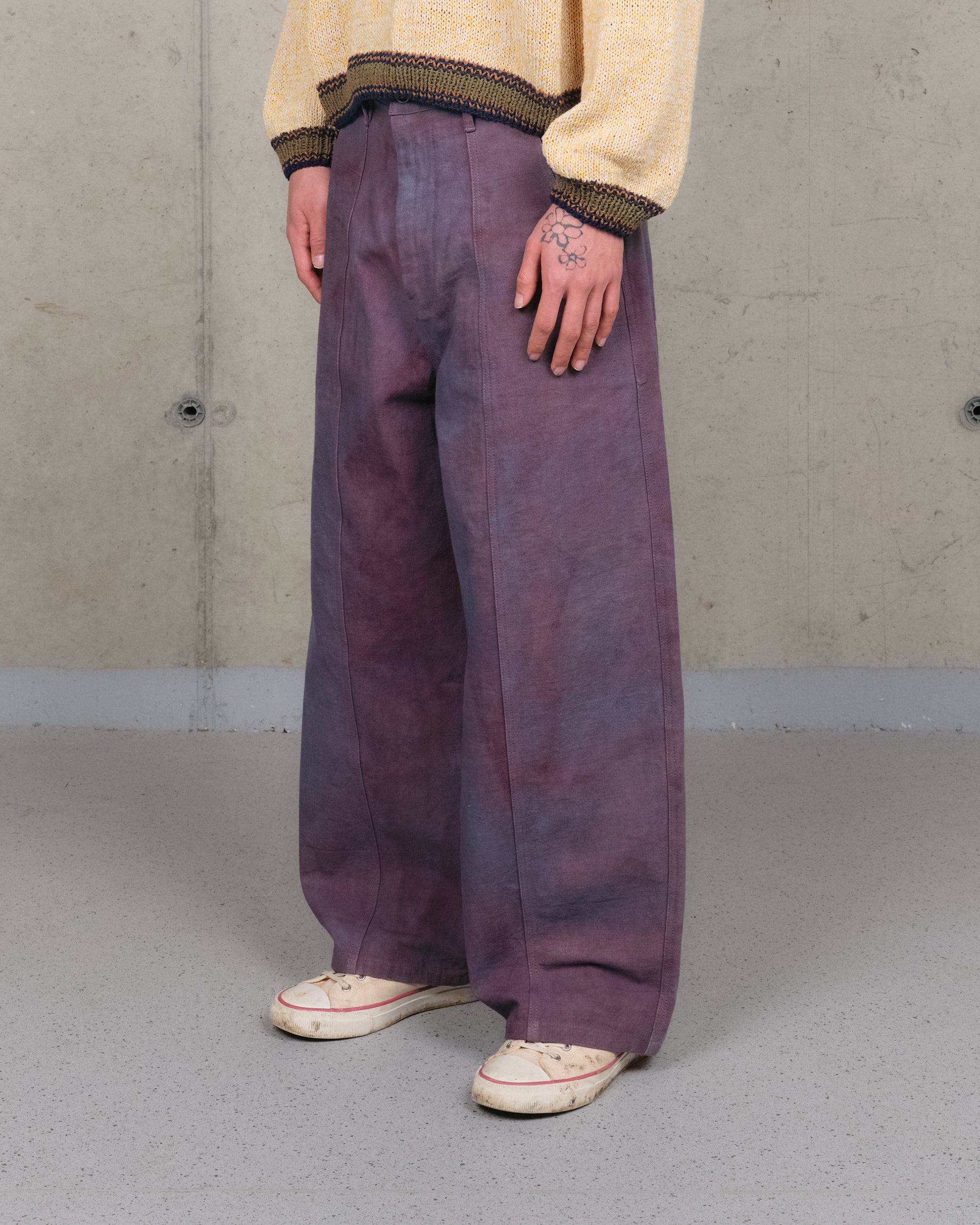 Document Pants - Purple Canvas – Story mfg