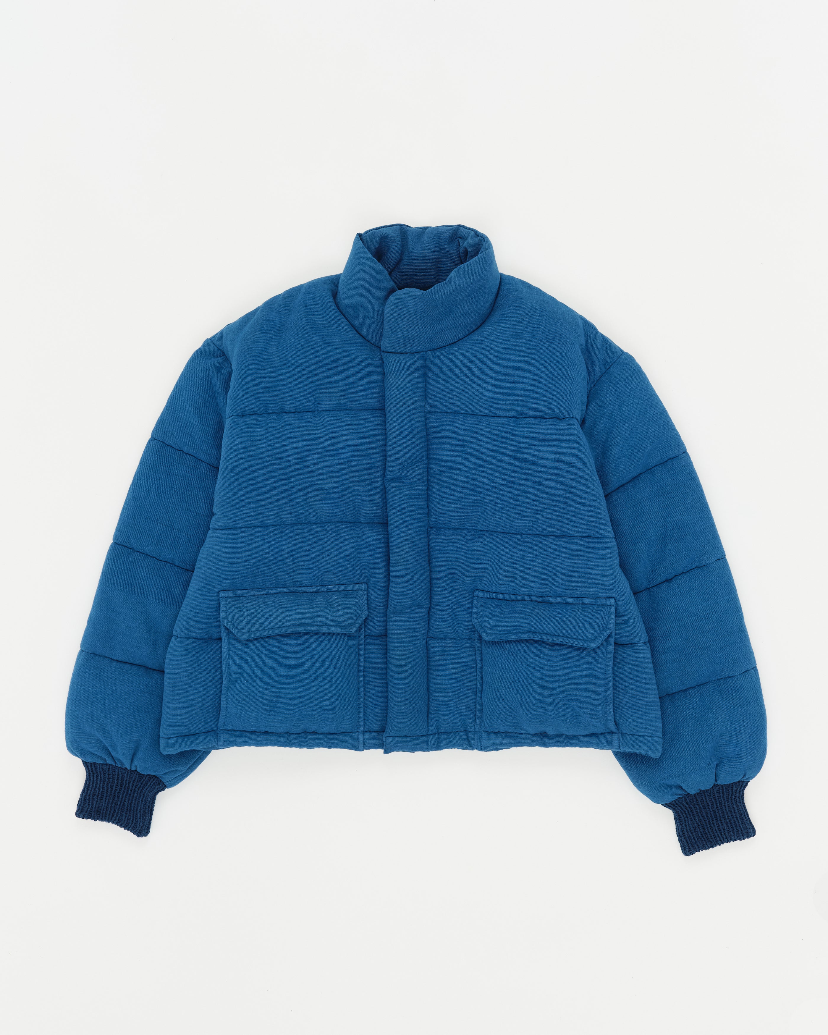 Yanam Jacket - Indigo Handloom – Story mfg.