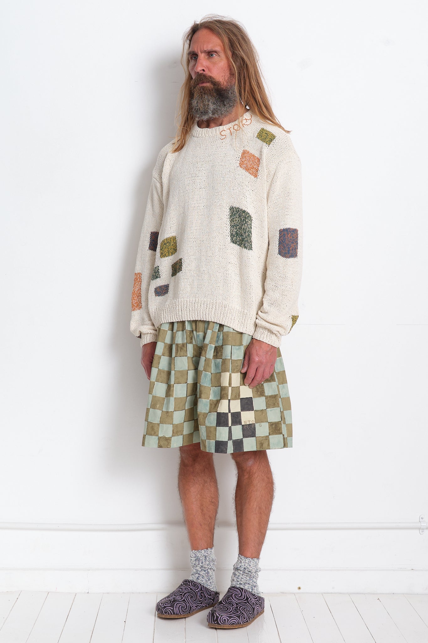 Bridge Shorts -  Indigo Checker
