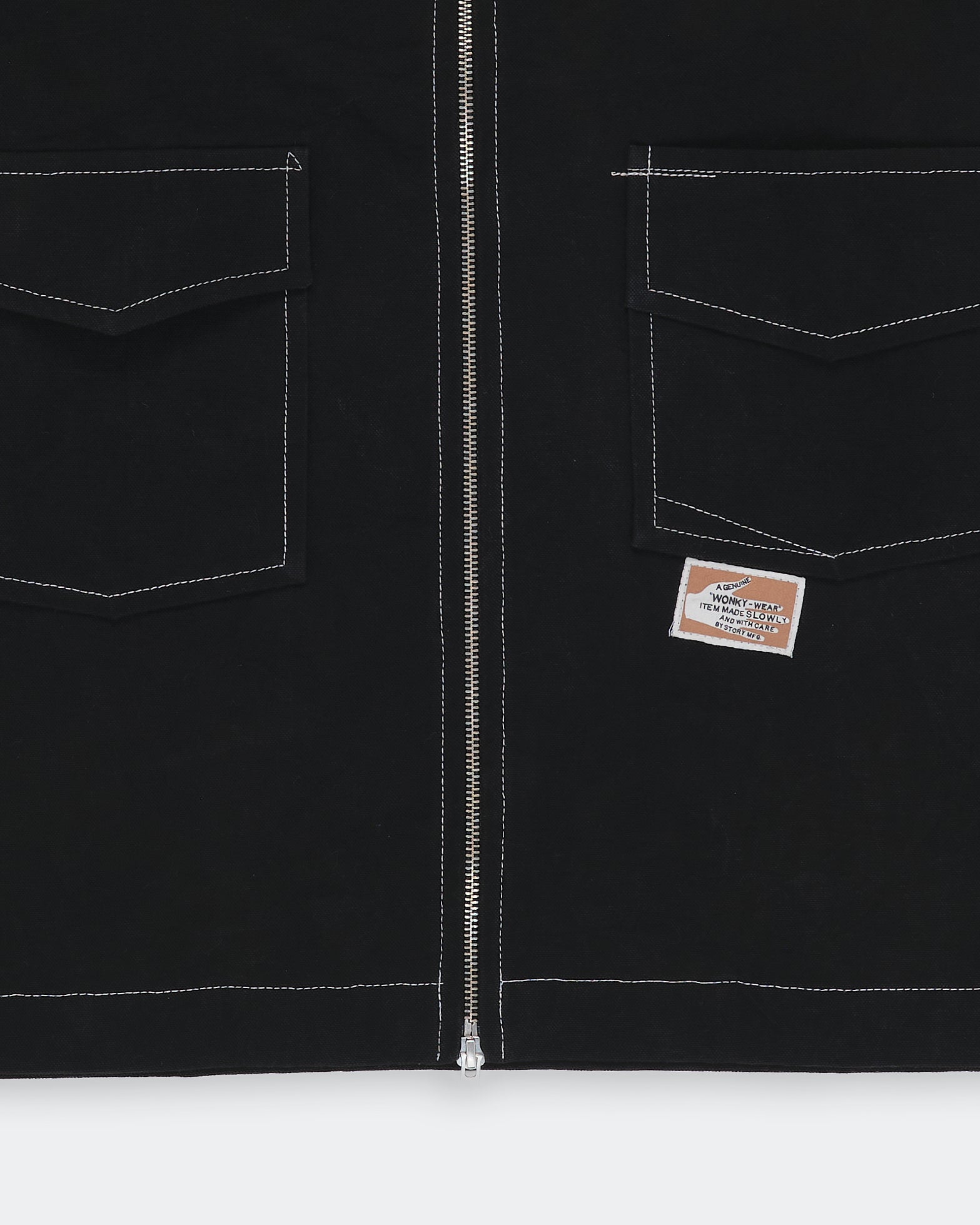 555 Jacket - Black Wonky-Wear