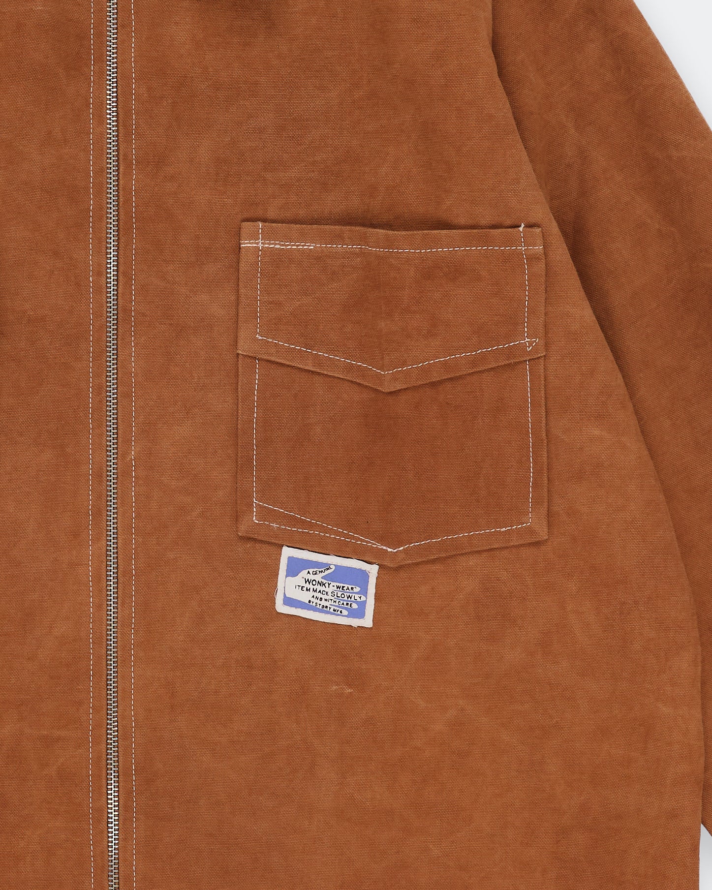 555 Jacket - Brown Wonky-Wear
