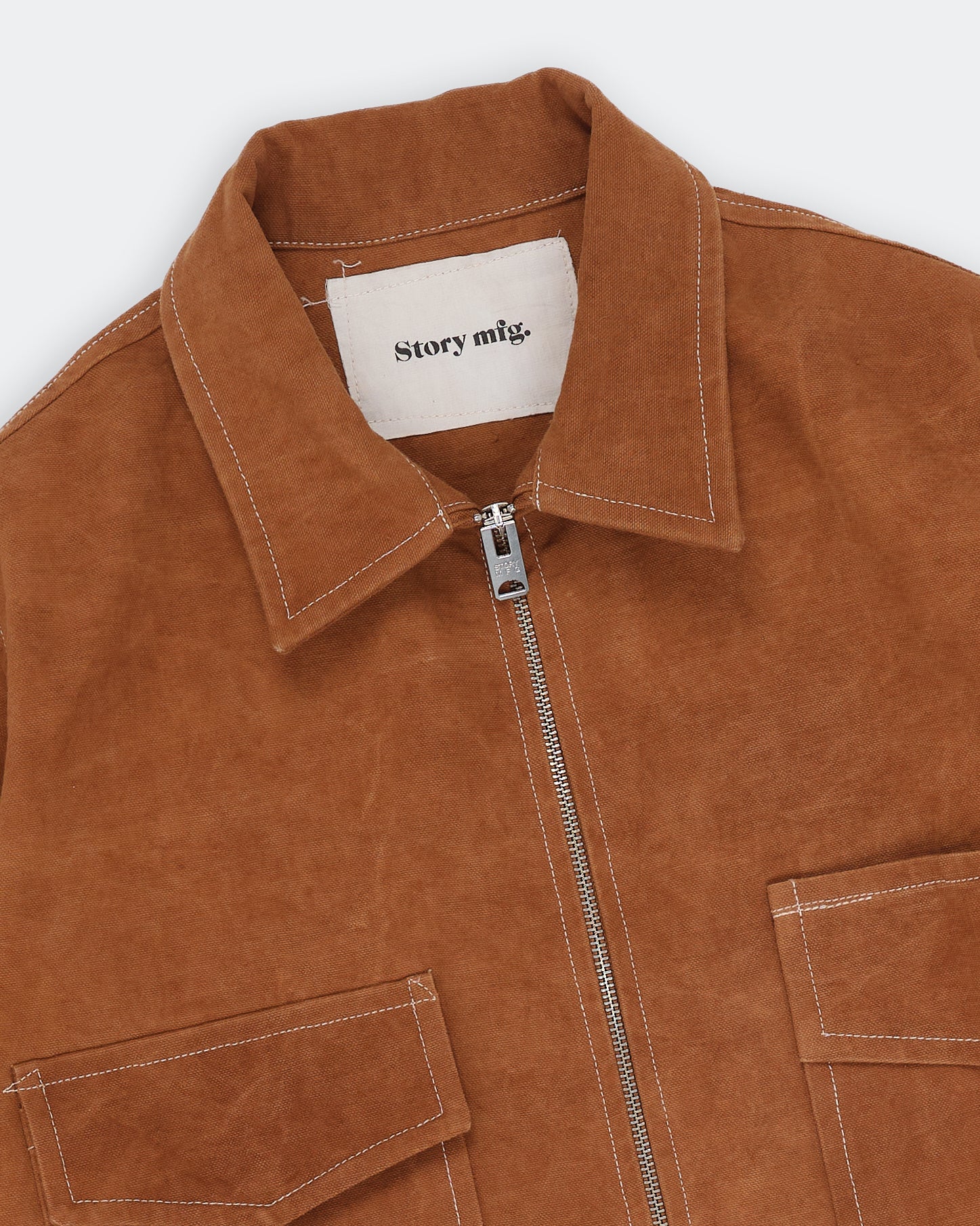555 Jacket - Brown Wonky-Wear