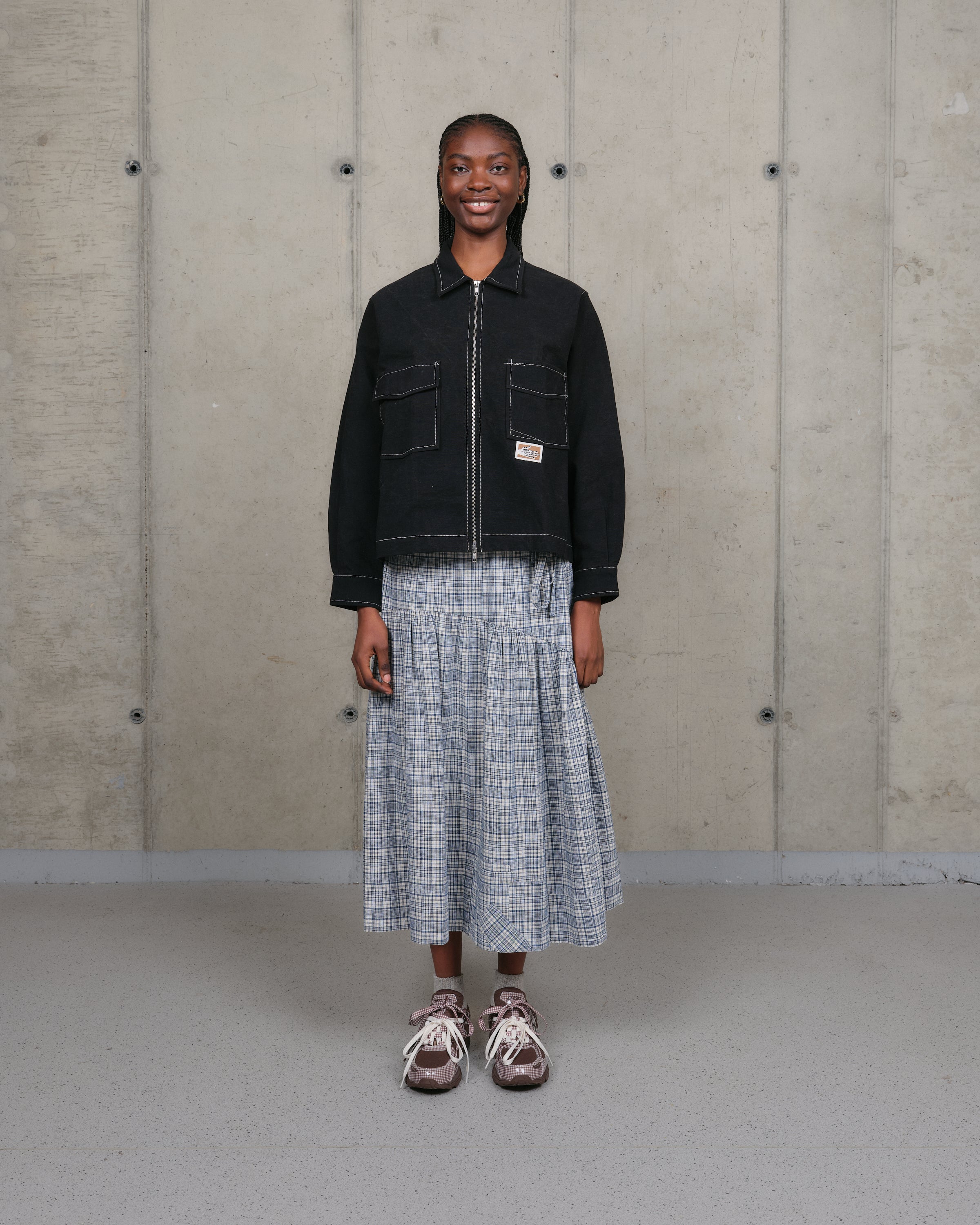 555 Jacket - Black Wonky-Wear – Story mfg.