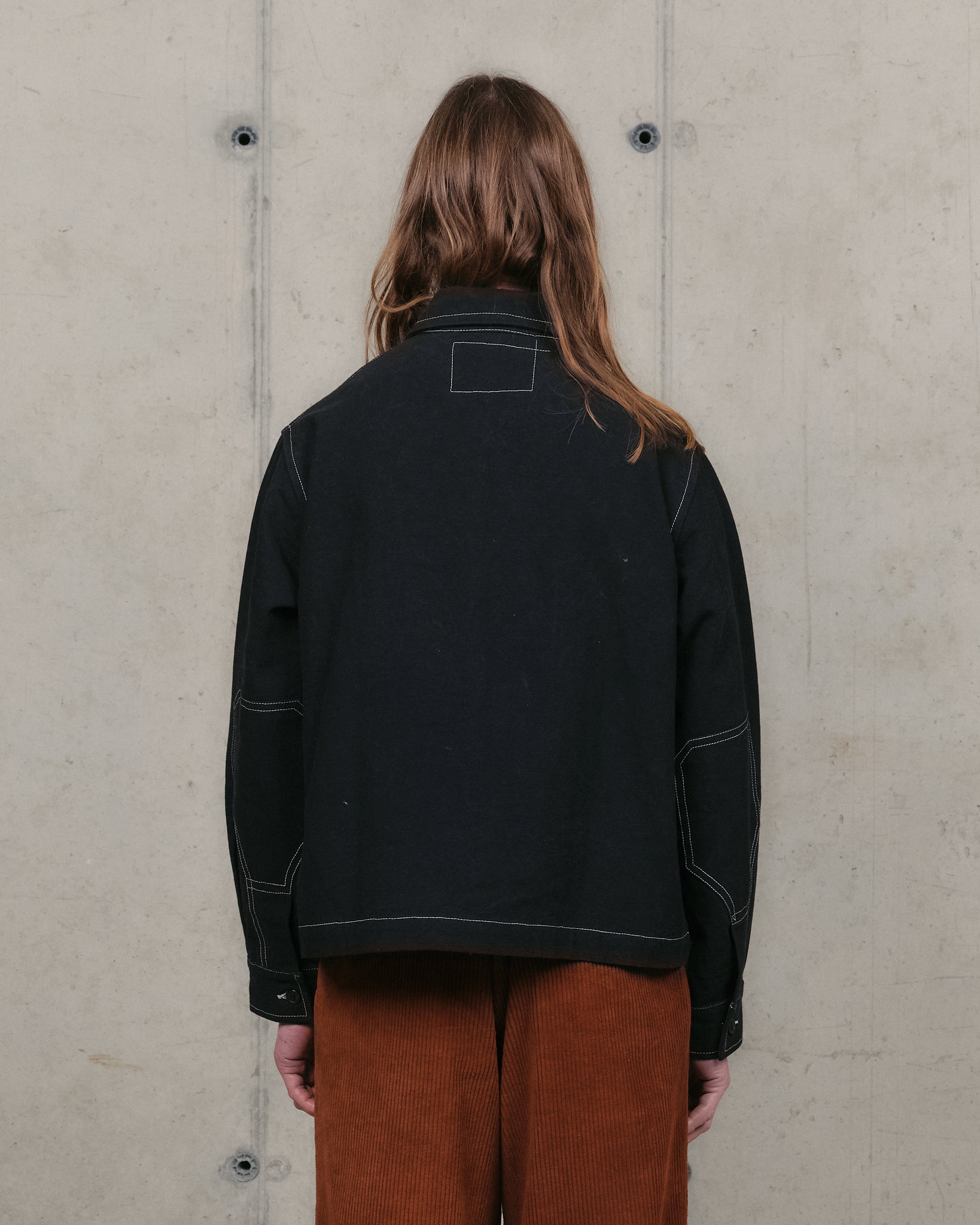 555 Jacket - Black Wonky-Wear