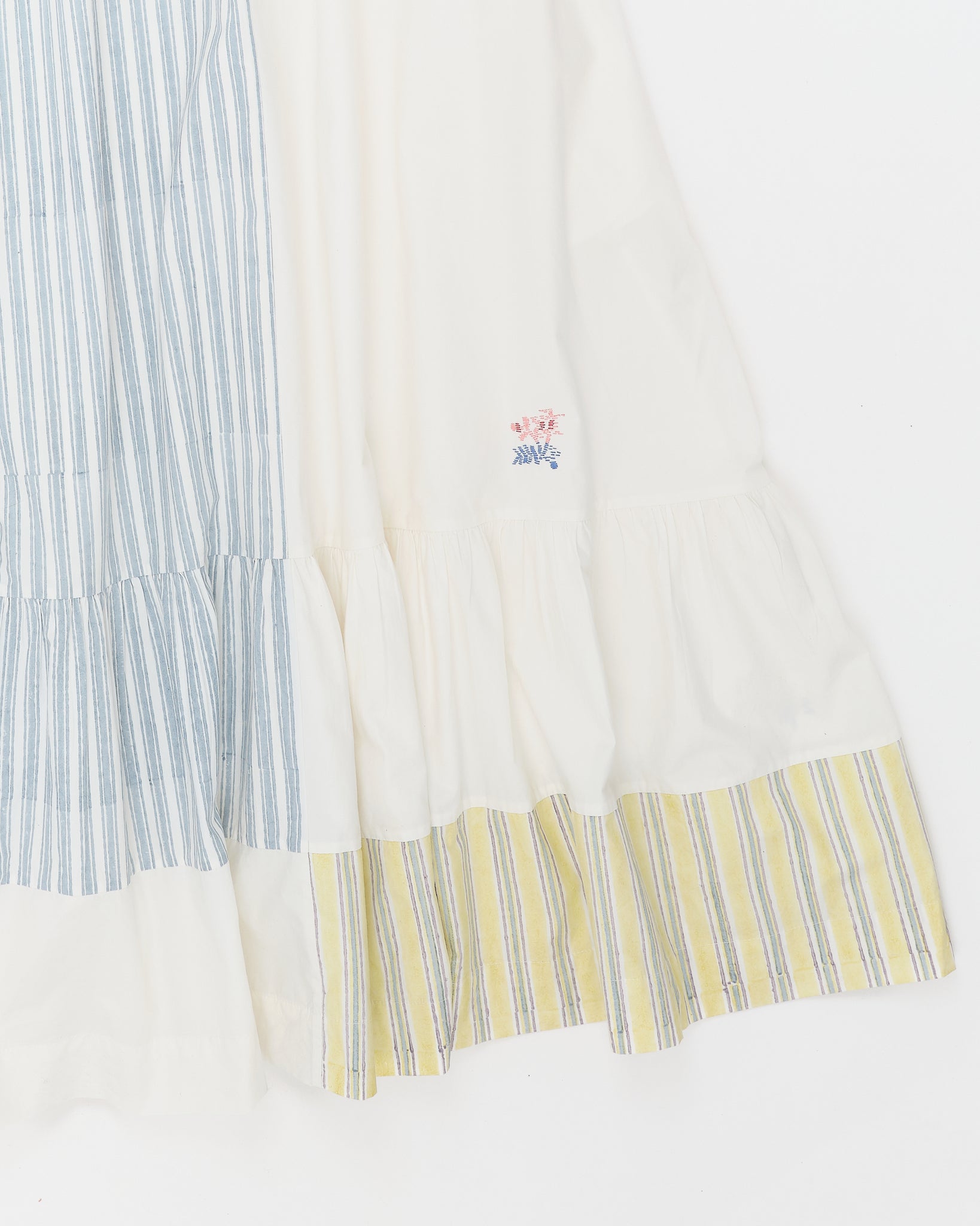 Anise Dress - Ecru Precious Patchwork