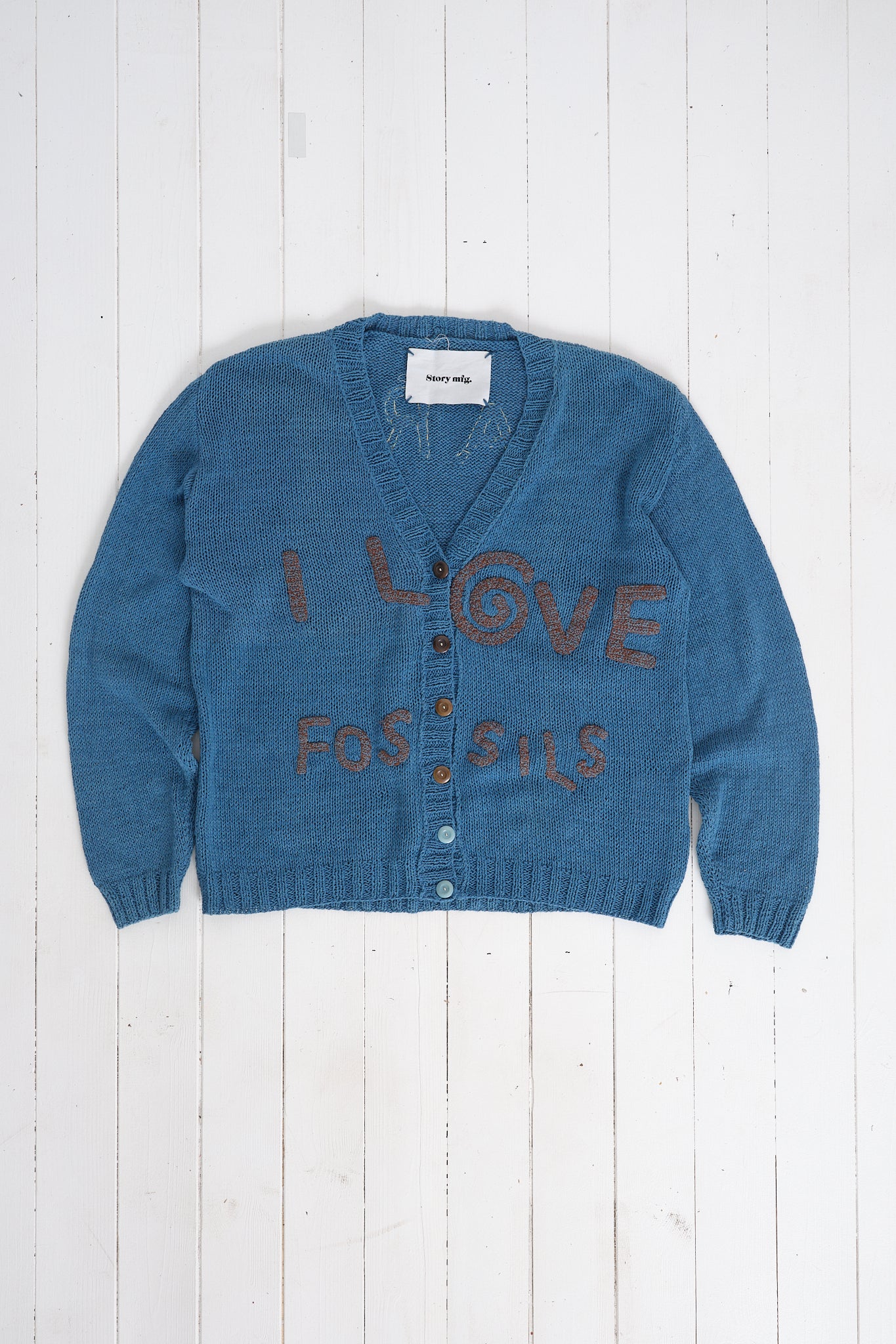 Twinsun Cardigan - Indigo Earth Rocks