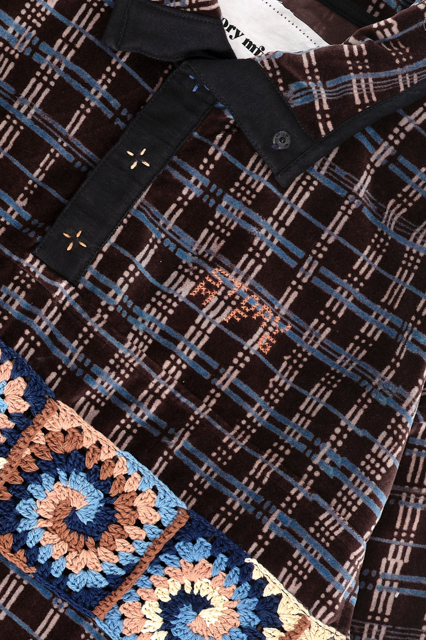 Polite Pullover - Mountain Grid Velvet
