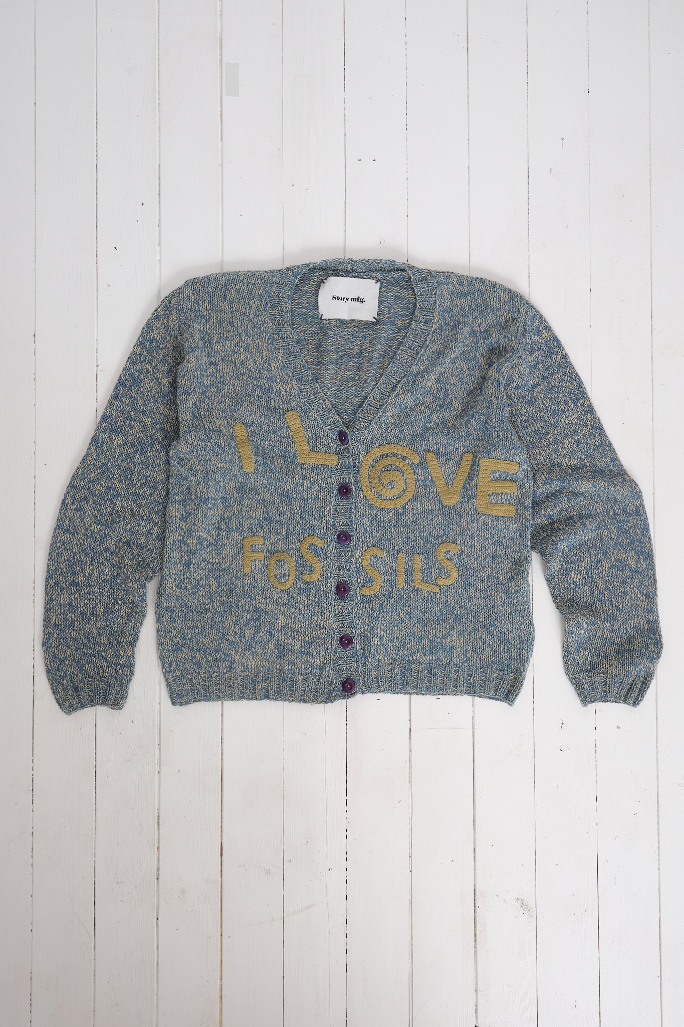 Twinsun Cardigan - Twisted Purple Earth Rocks