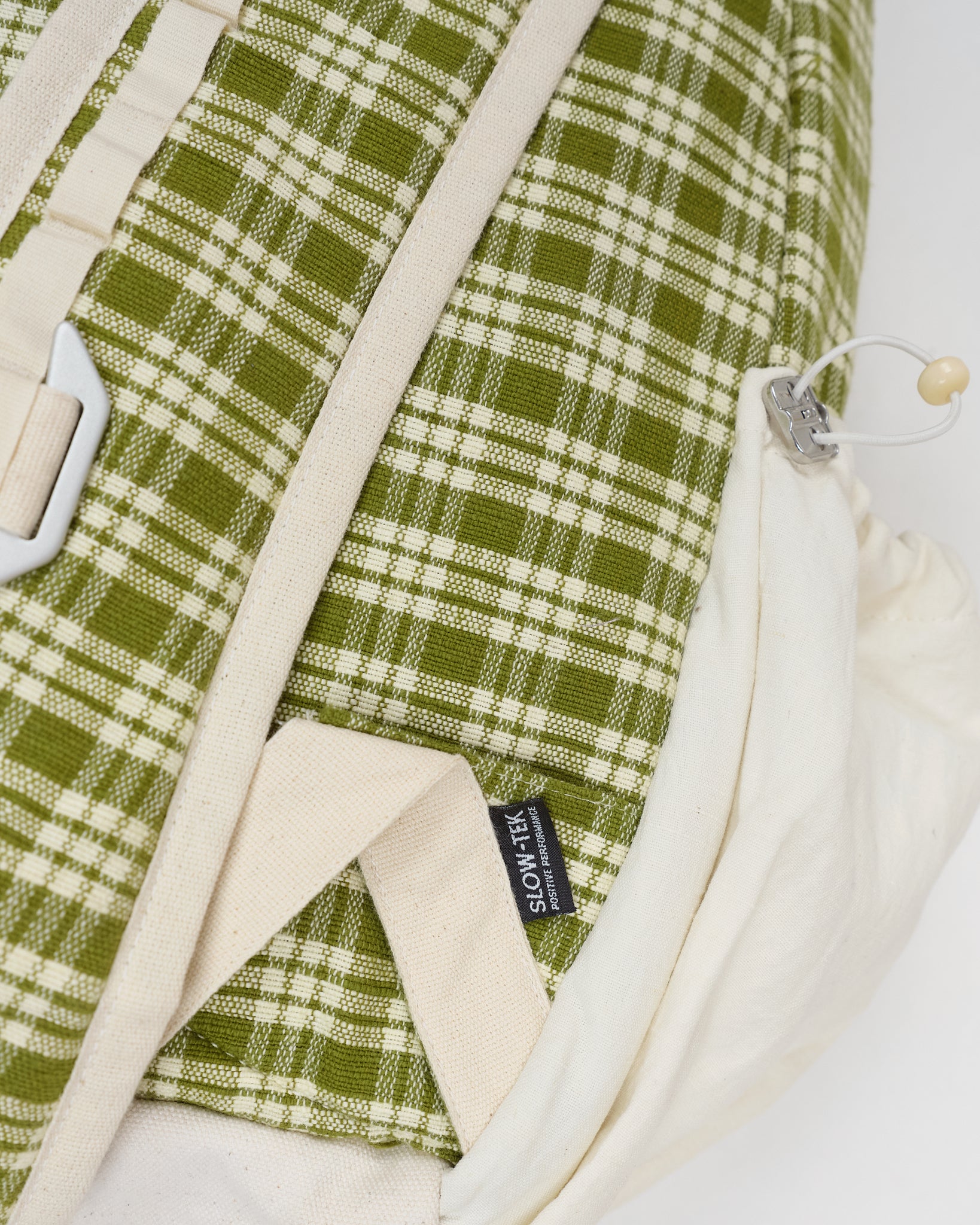 Boulder Backpack - Moss Check Handloom