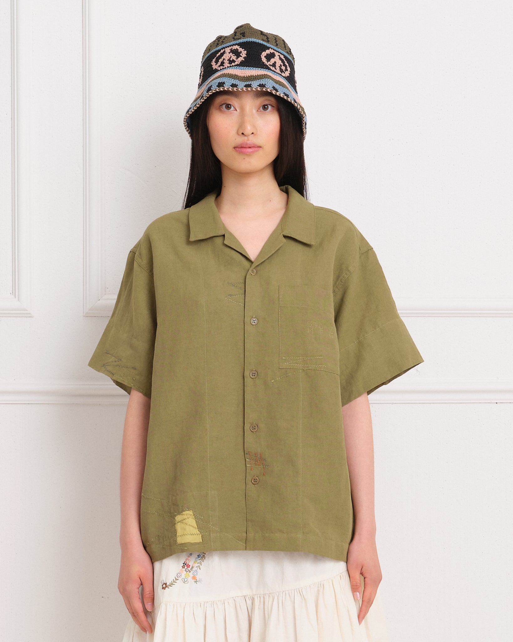 storymfg ハット　バケットハット Story mfg.のブルー＆カーキ Brew バケットハットがセール中