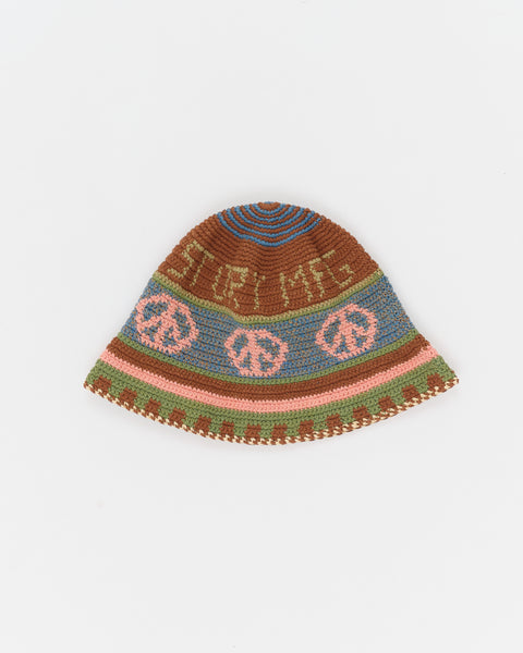 帽子 STORY mfg BREW HAT TERRACOTTA PEACE STORY mfg BREW HAT TERRACOTTA PEACE 帽子 Story mfg. Brew Hat