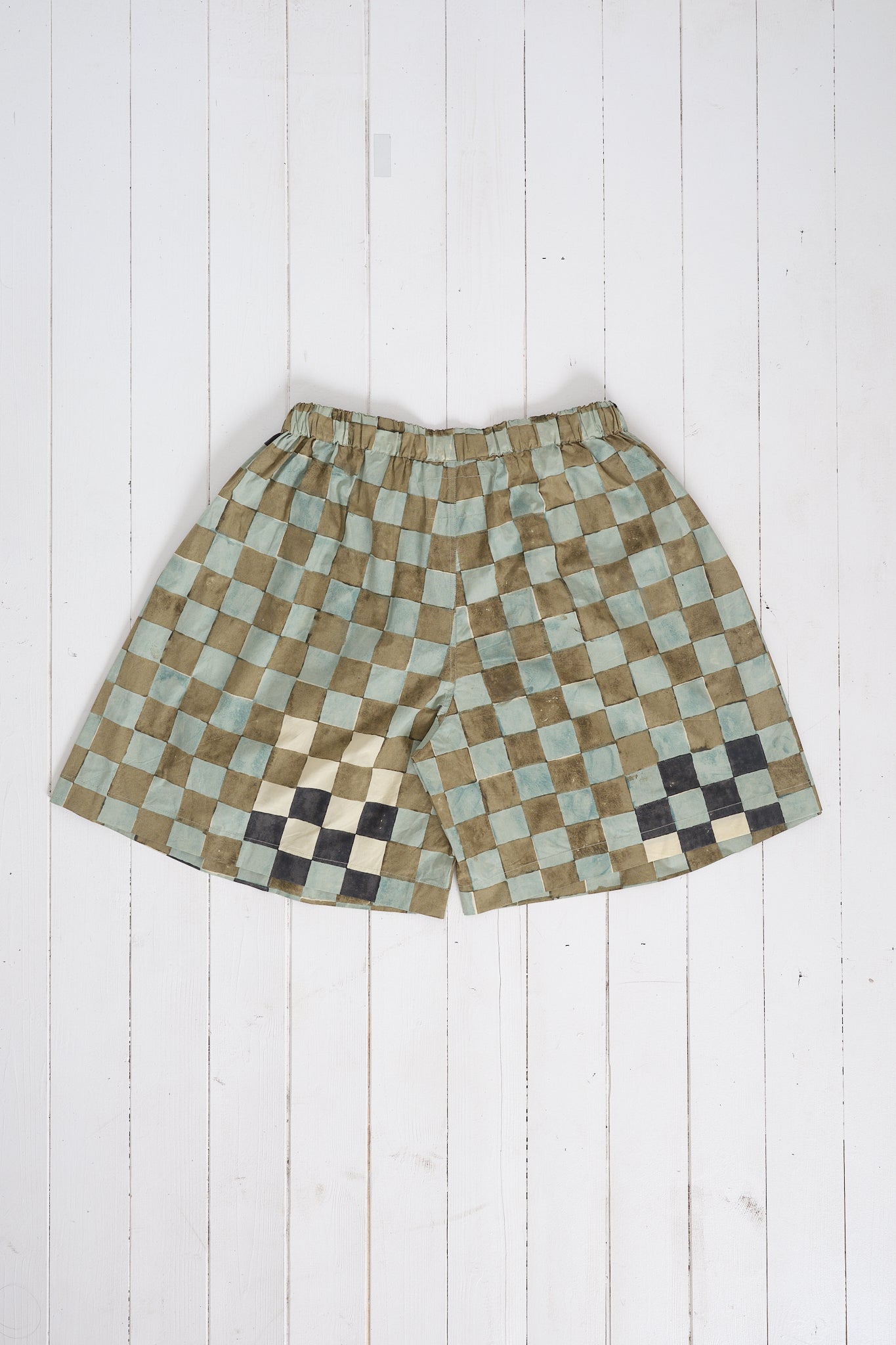 Bridge Shorts -  Indigo Checker
