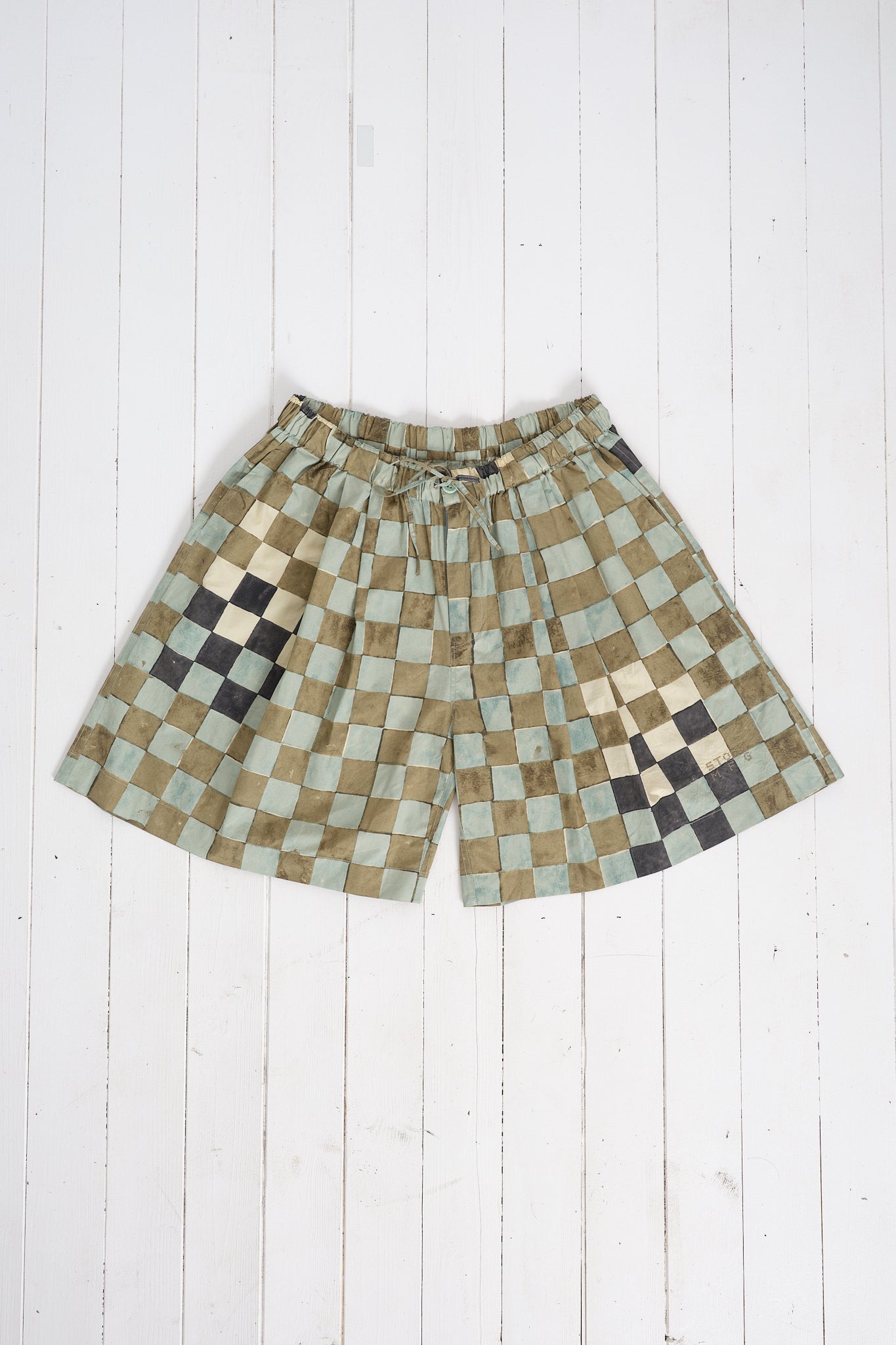 Bridge Shorts -  Indigo Checker