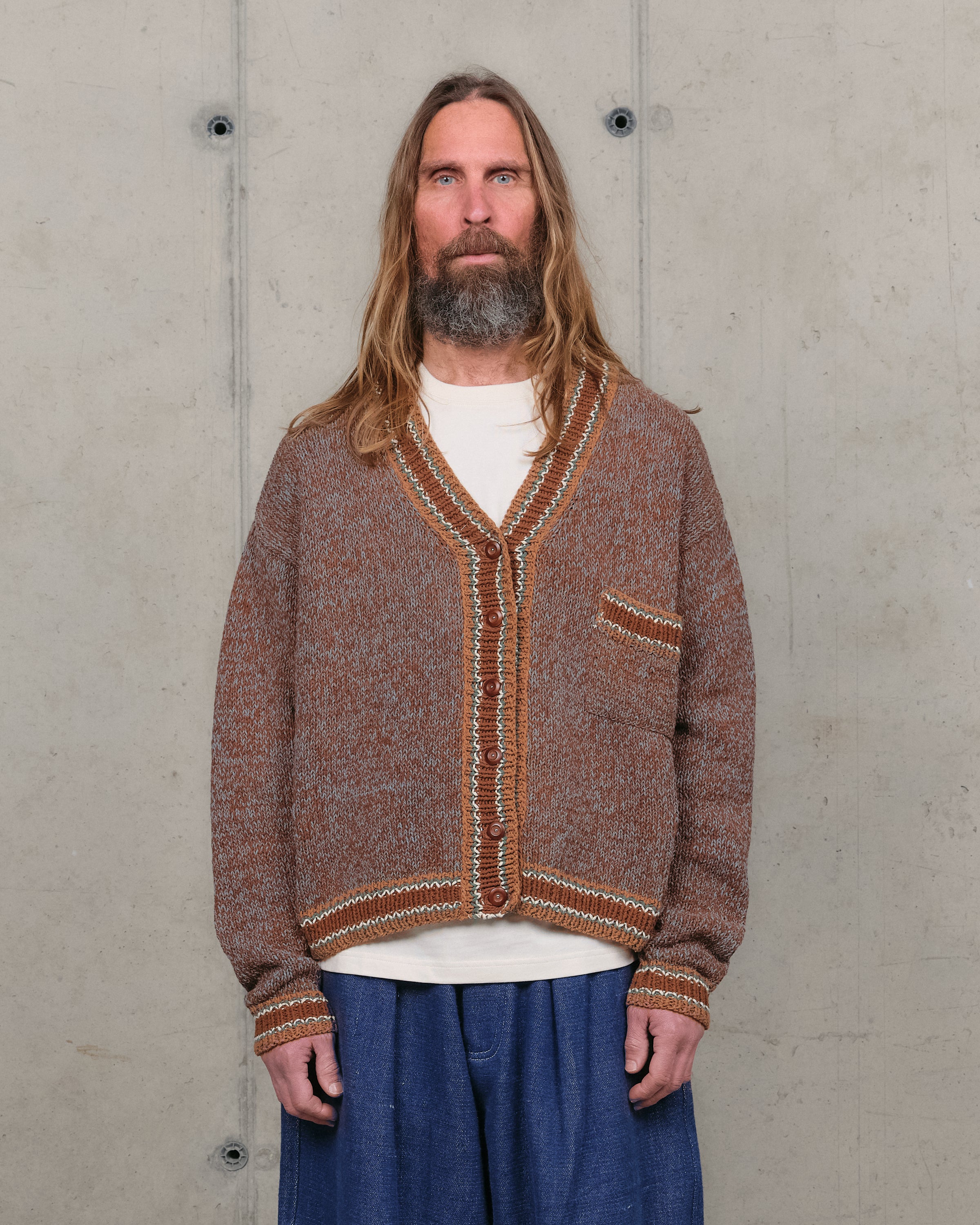 Bulb Knit Cardigan - Twisted Dusk – Story mfg.