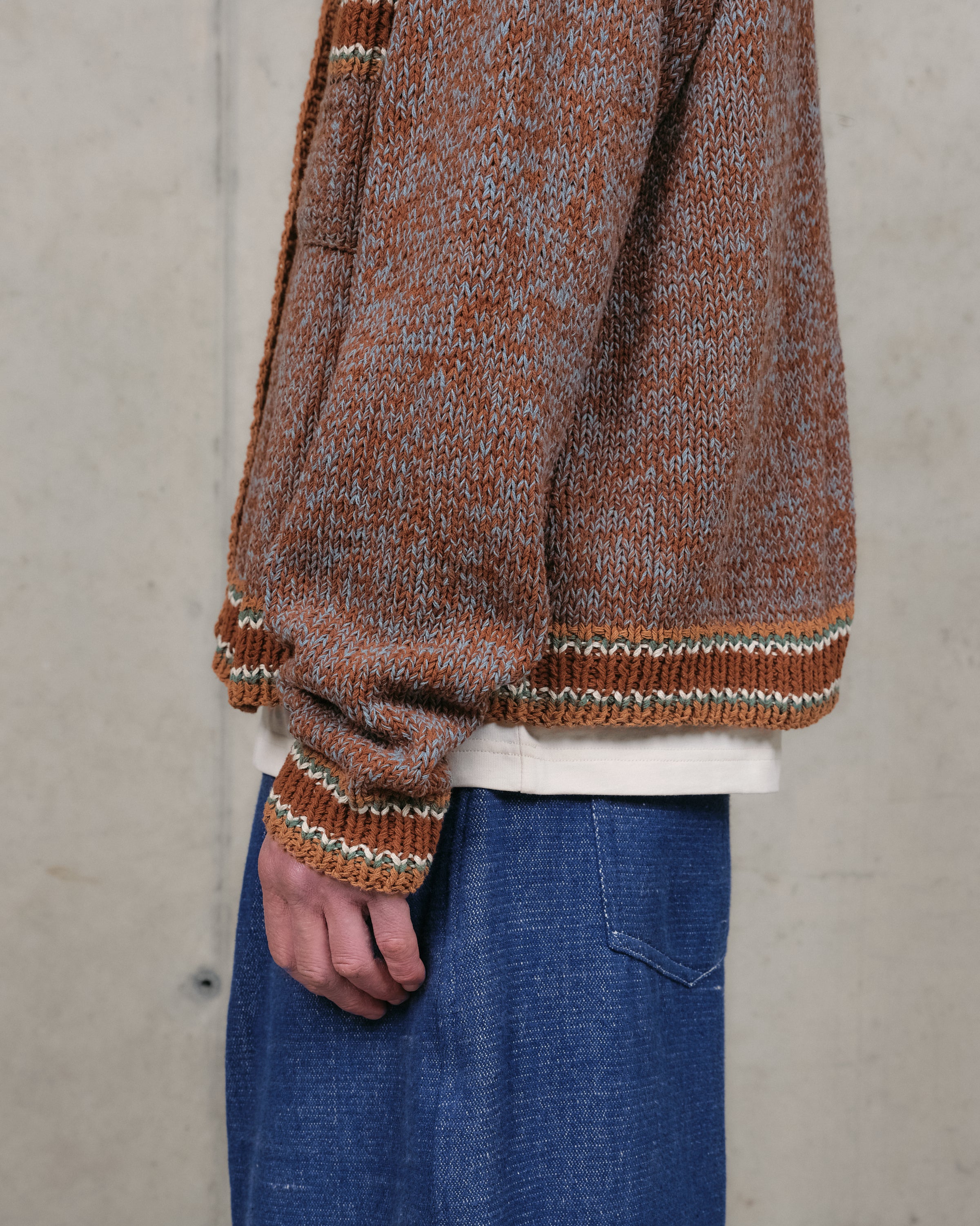 Bulb Knit Cardigan - Twisted Dusk – Story mfg.