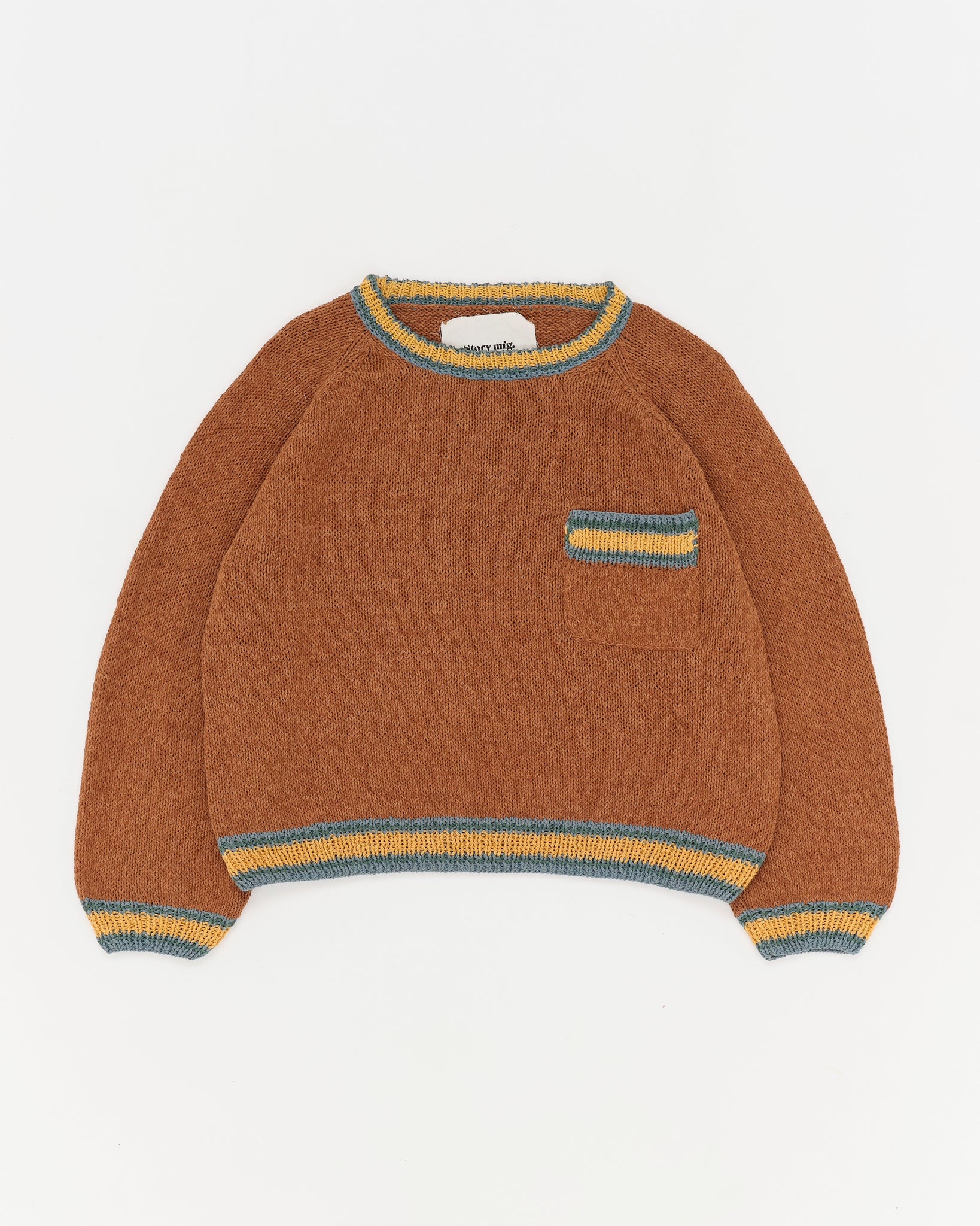 Bulb Knit Jumper - Twisted Brown