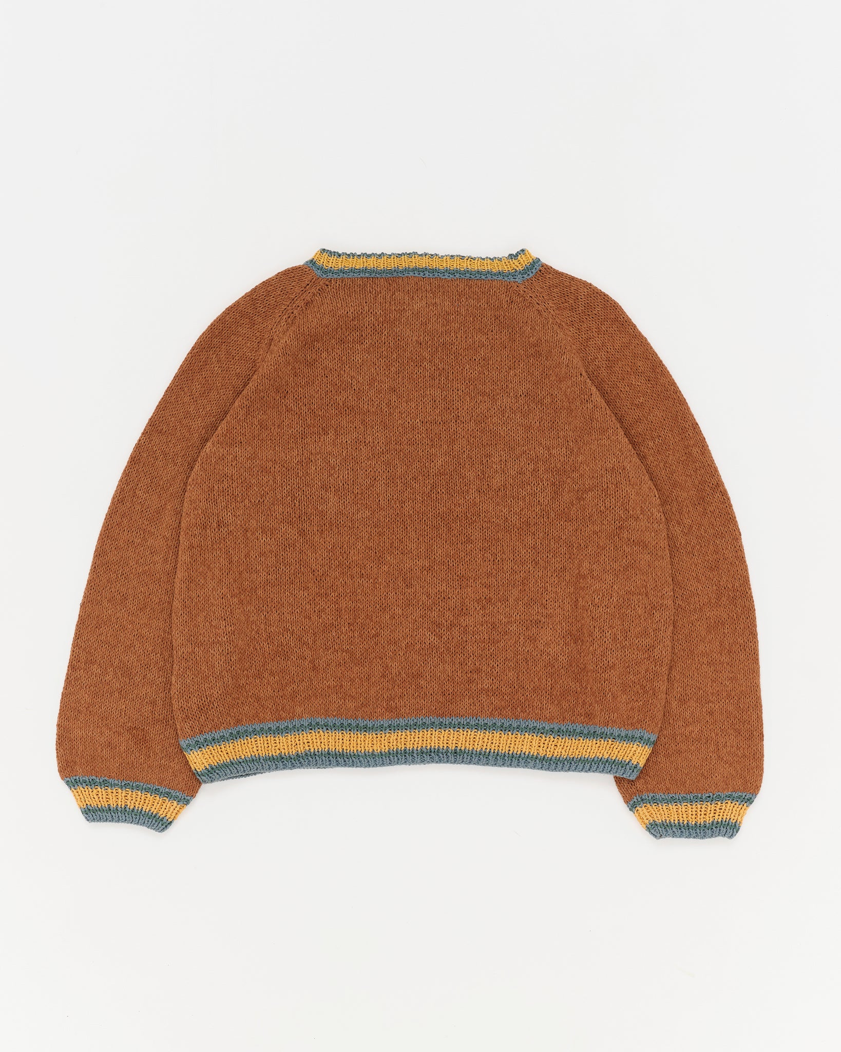 Bulb Knit Jumper - Twisted Brown