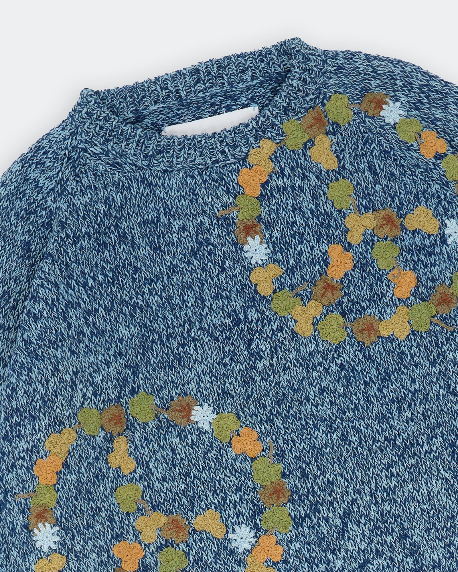 Bulb Knit Jumper - Indigo Peace
