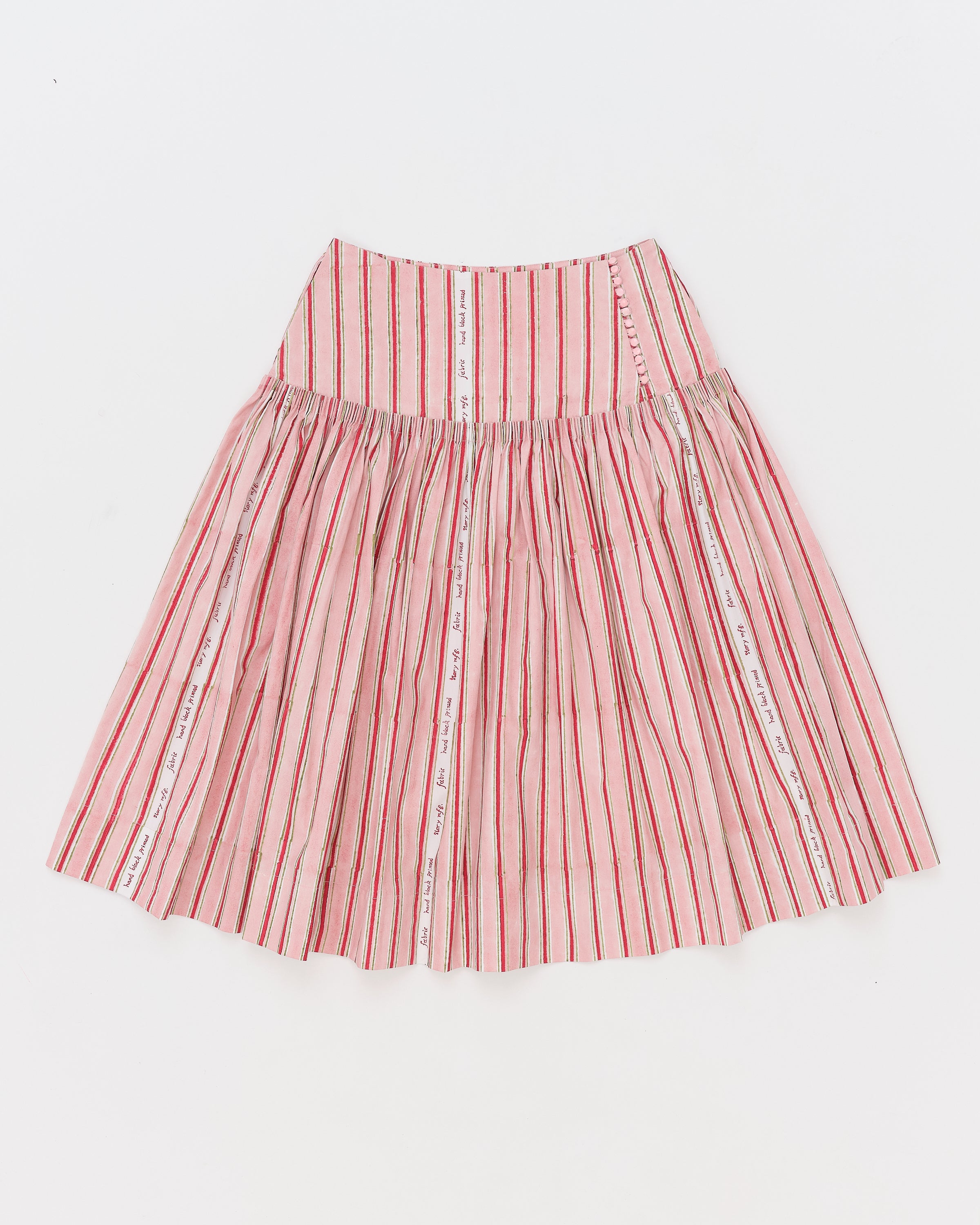 Cardamine Skirt - Harlyn Stripe – Story mfg.