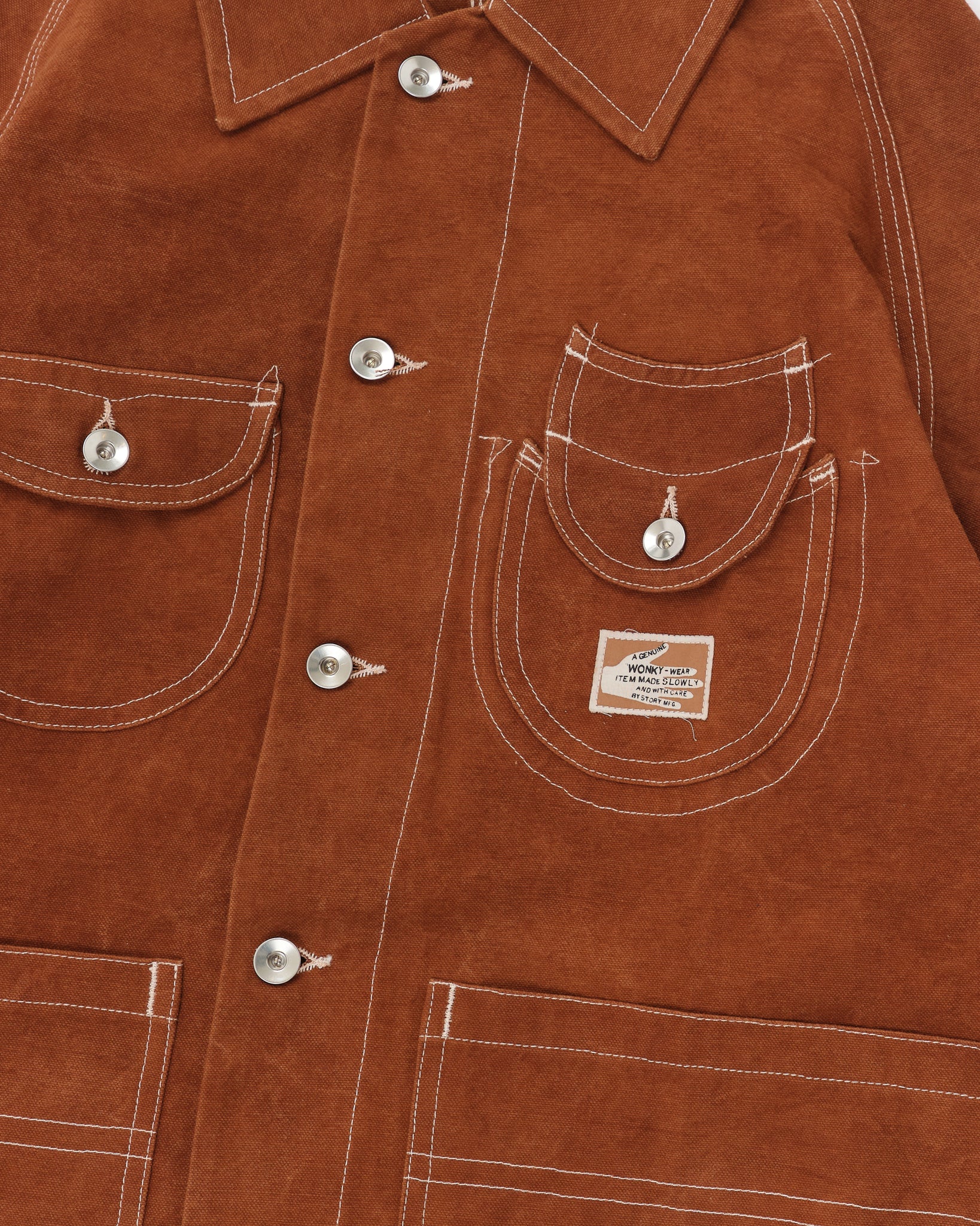 Circuit Jacket - Brown Wonky-Wear