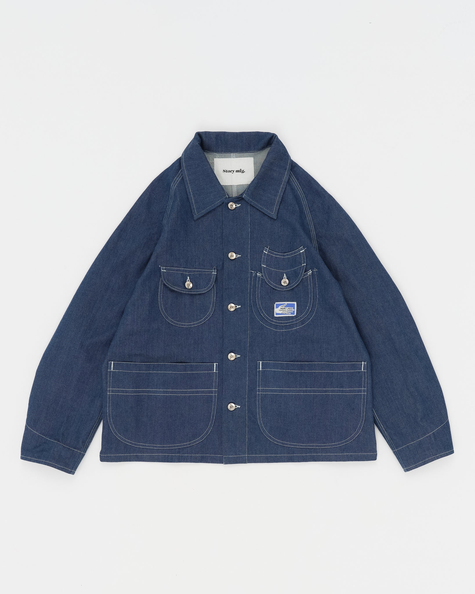 Circuit Jacket - Dark Denim Wonky-Wear
