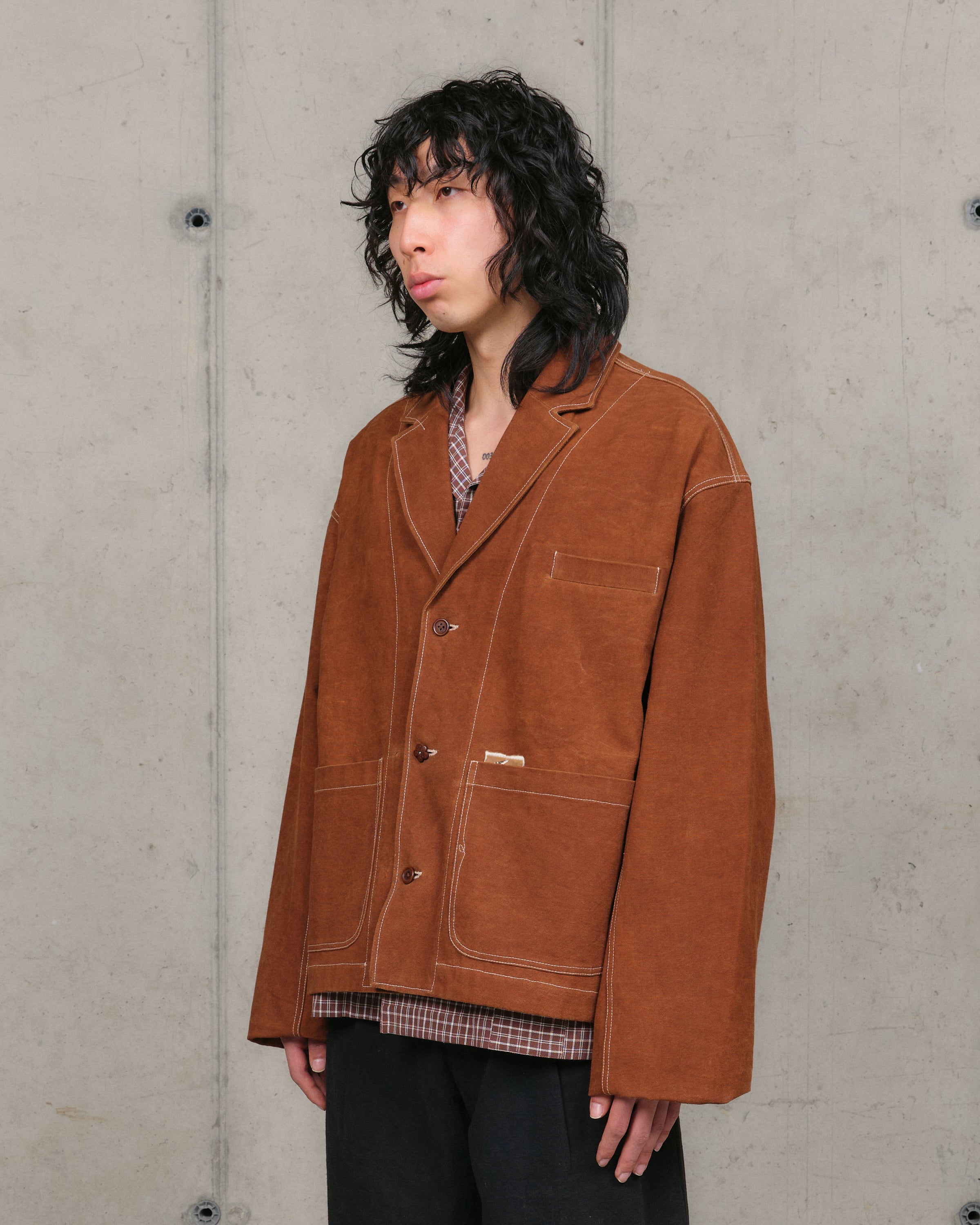 Cove Jacket - Brown Wonky-Wear – Story mfg.