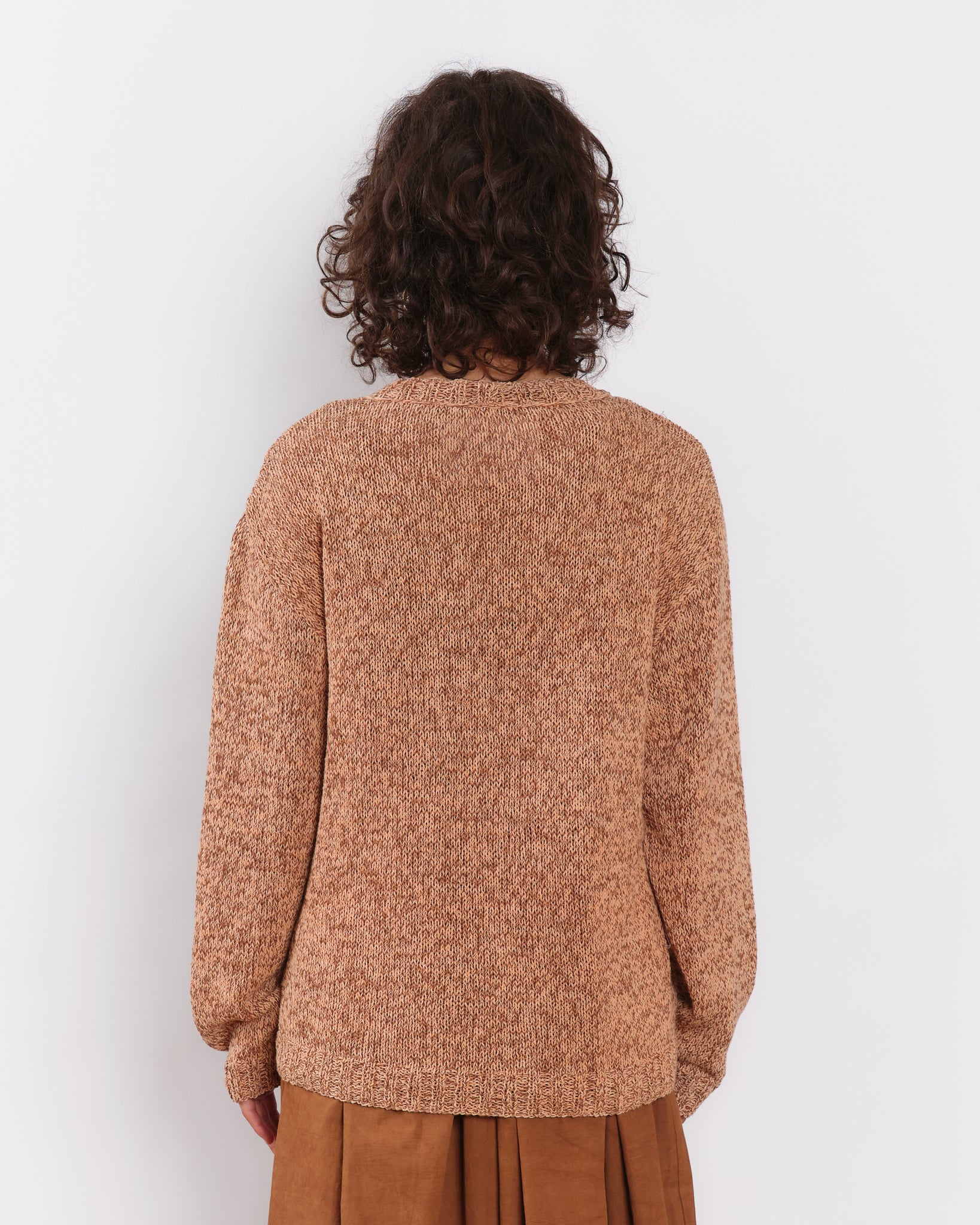 Twinsun Knit Cardigan - Pink Peace