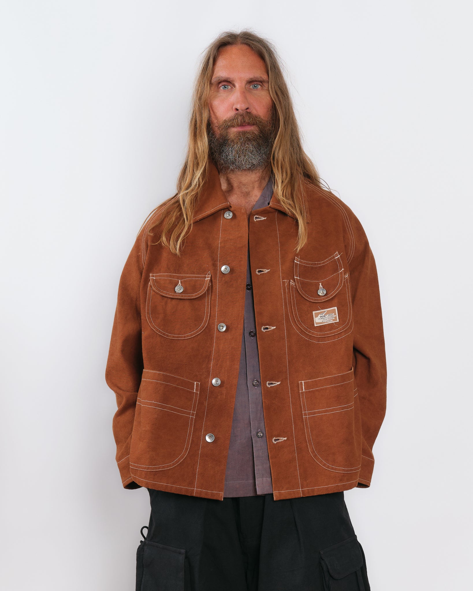 Circuit Jacket - Brown Wonky-Wear