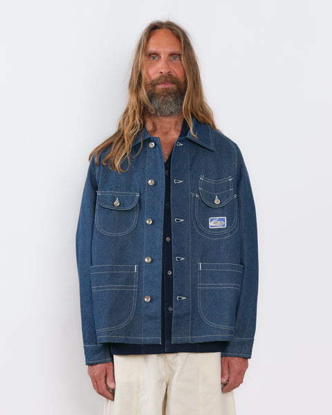 Circuit Jacket - Dark Denim Wonky-Wear – Story mfg.