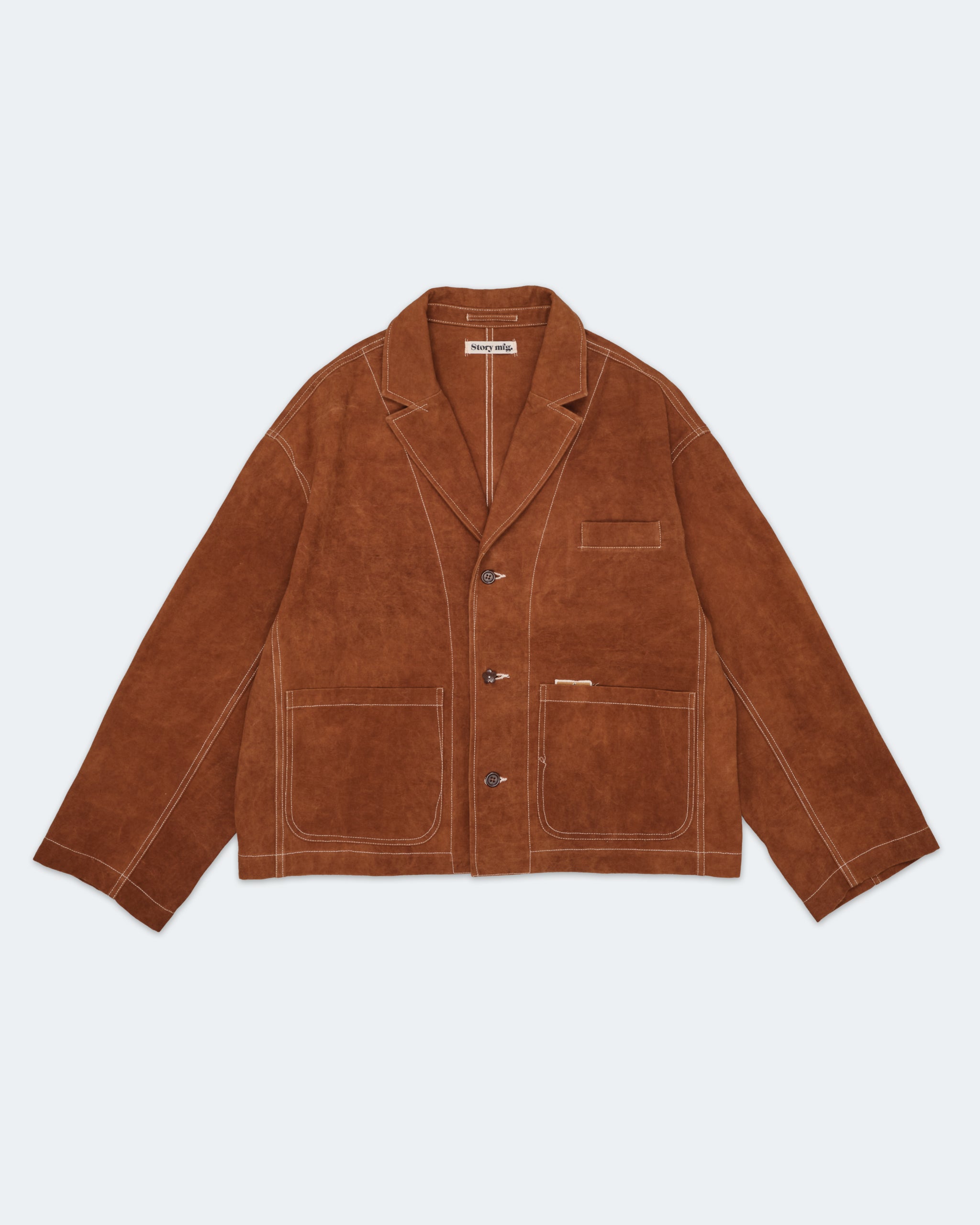 Cove Jacket - Brown Wonky-Wear – Story mfg.