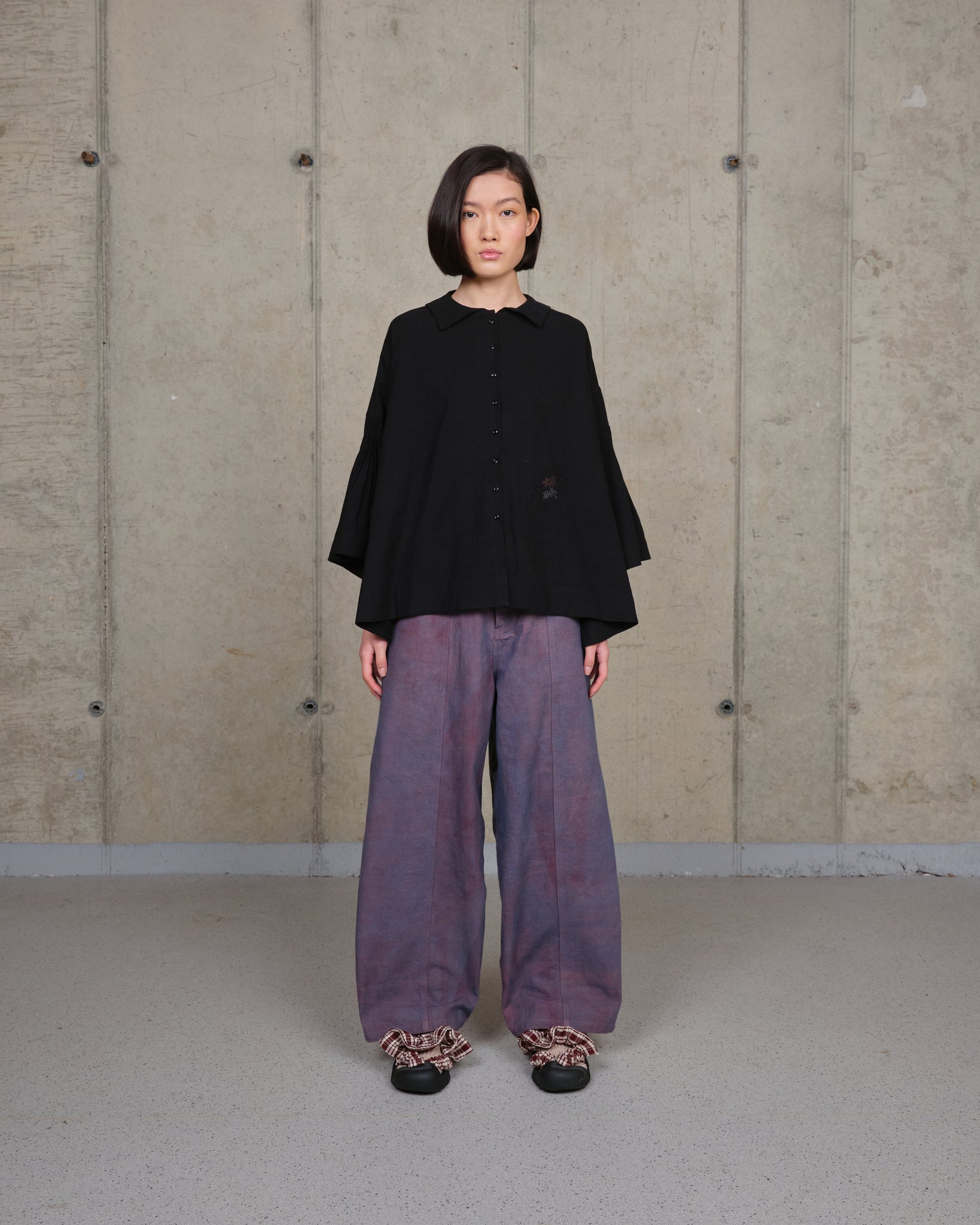 Document Pants - Purple Canvas