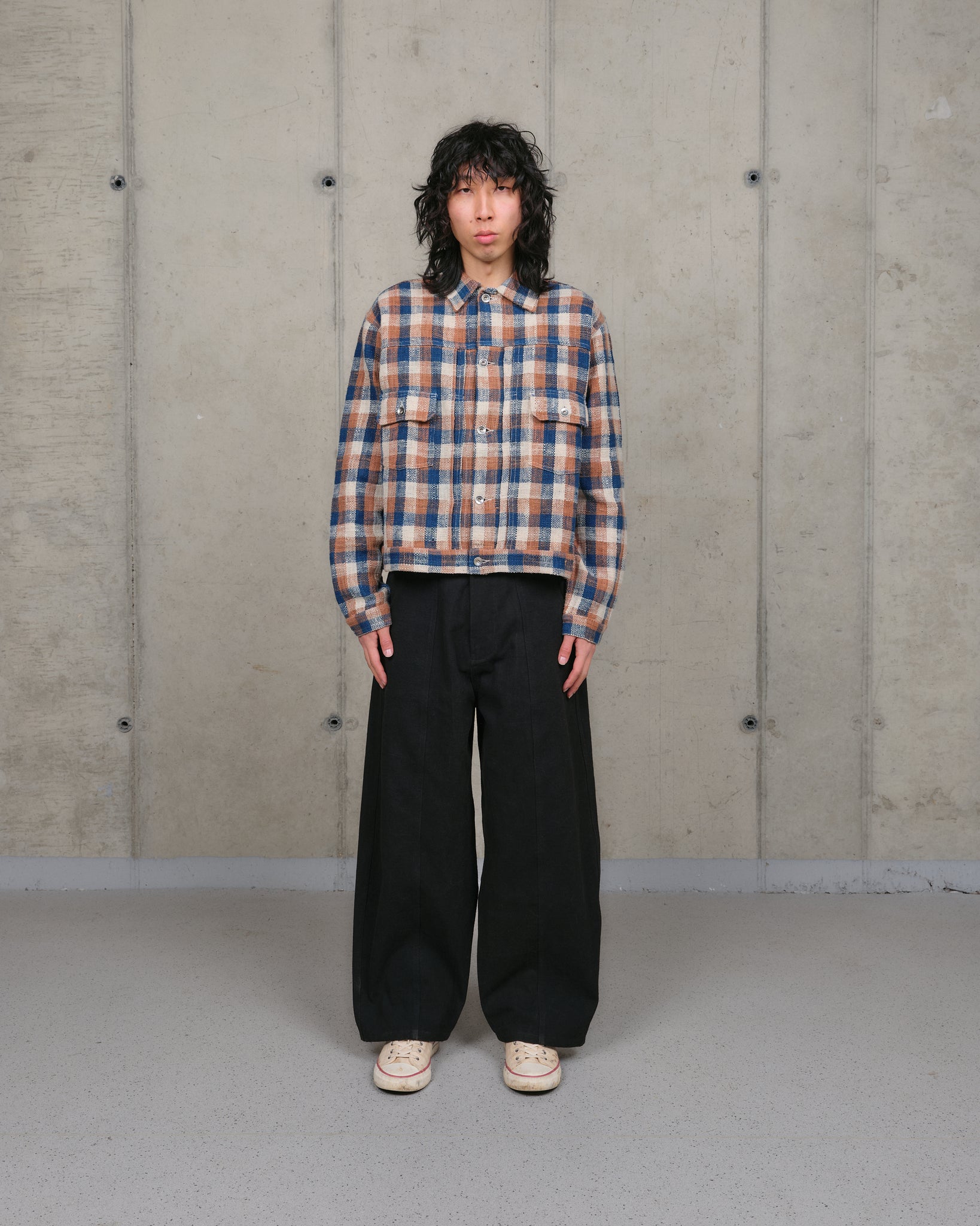 Document Pants - Black Slub