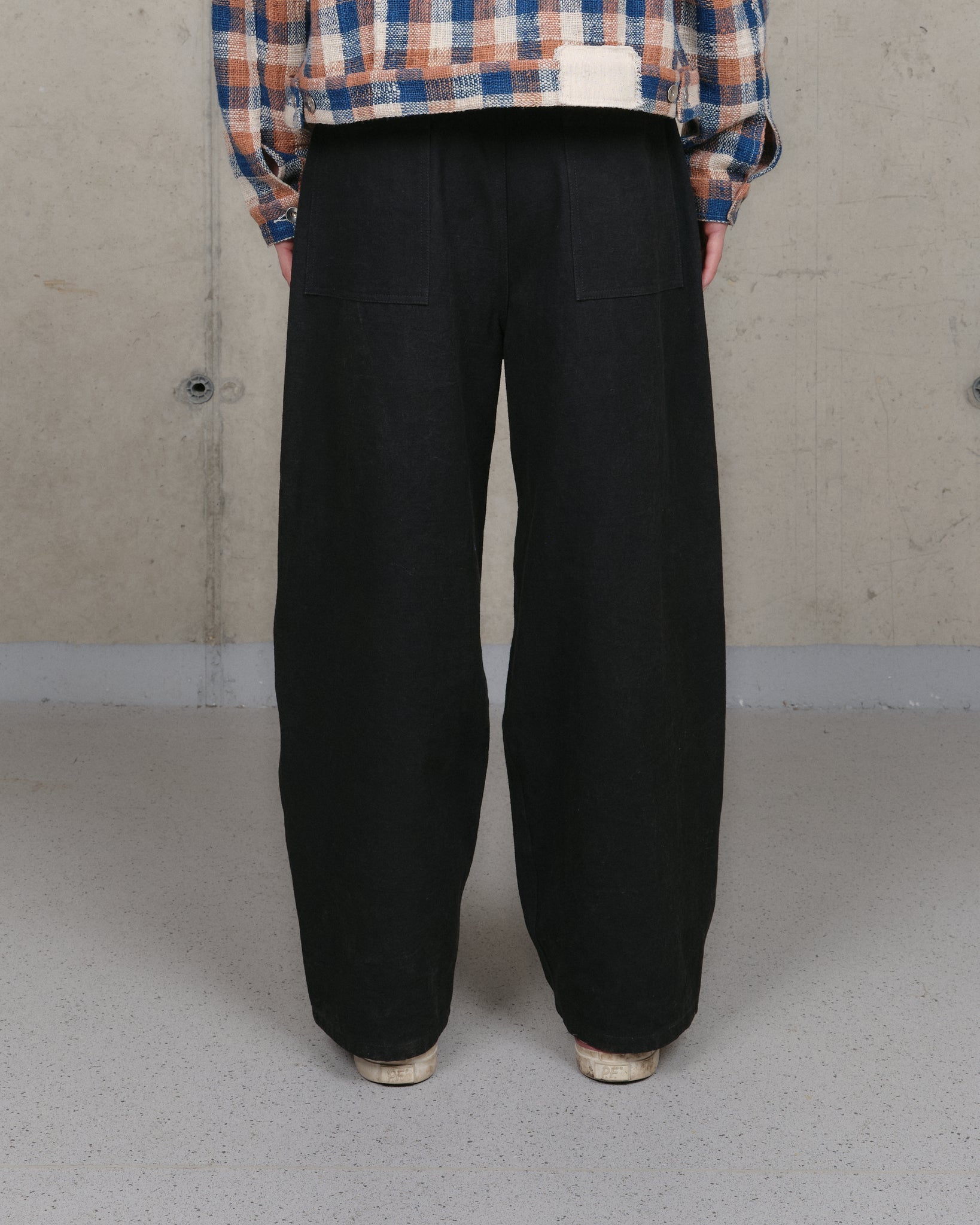 Document Pants - Black Slub