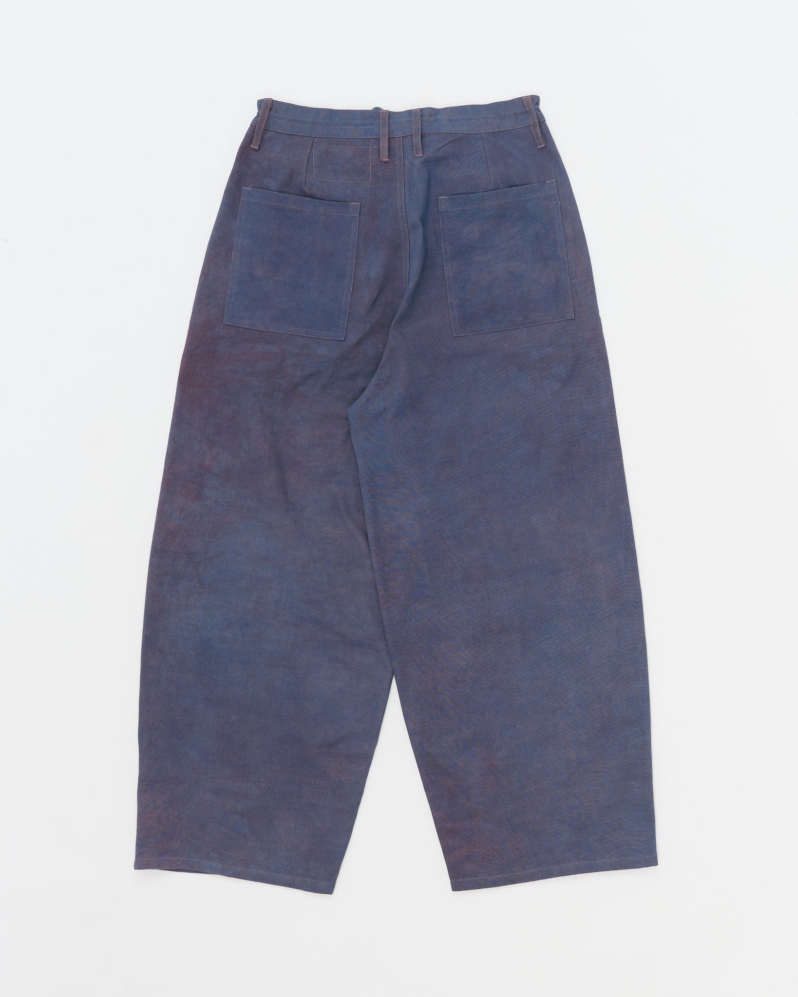 Document Pants - Purple Slub