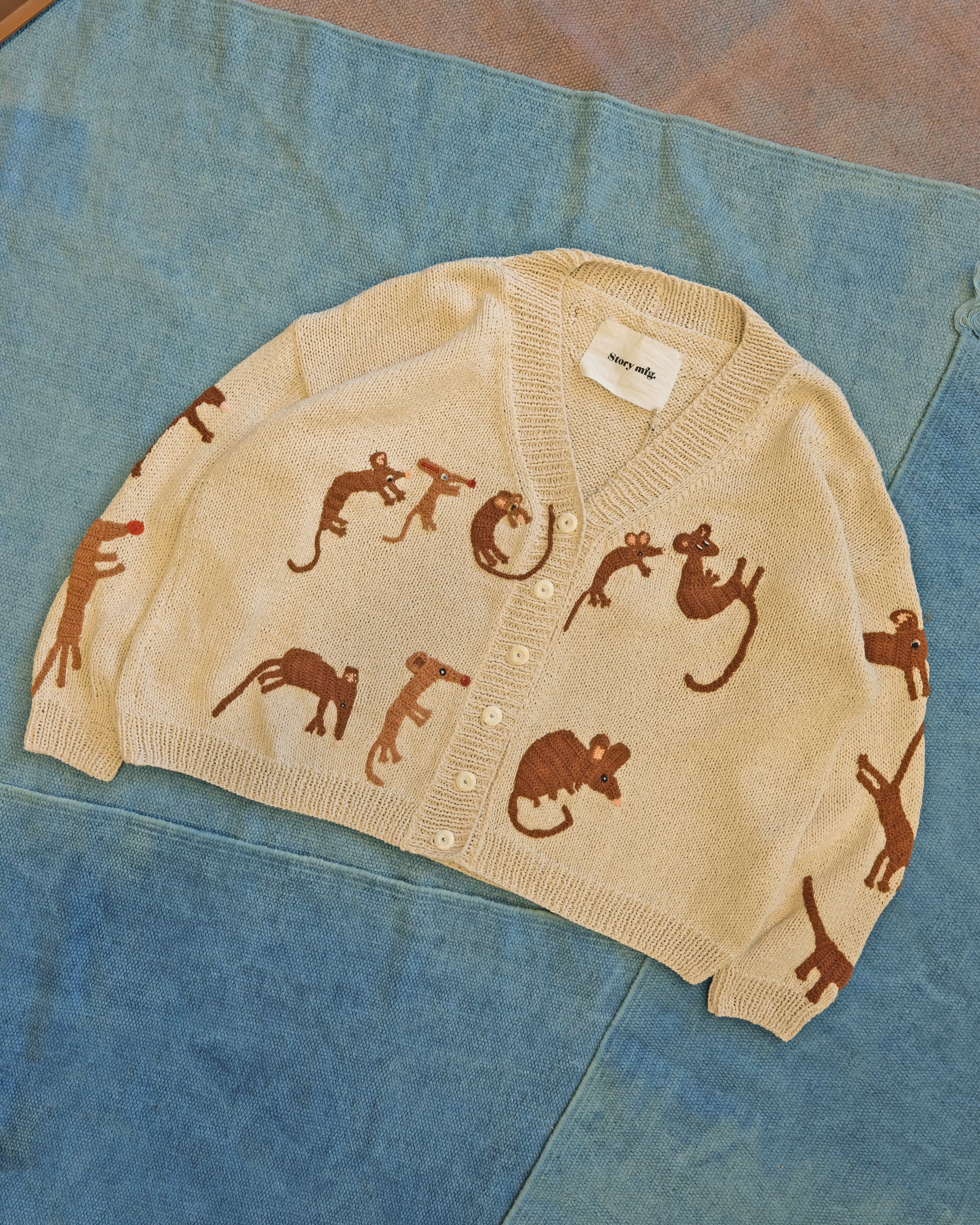 Sunwell Knit Cardigan - Ecru Friends – Story mfg.