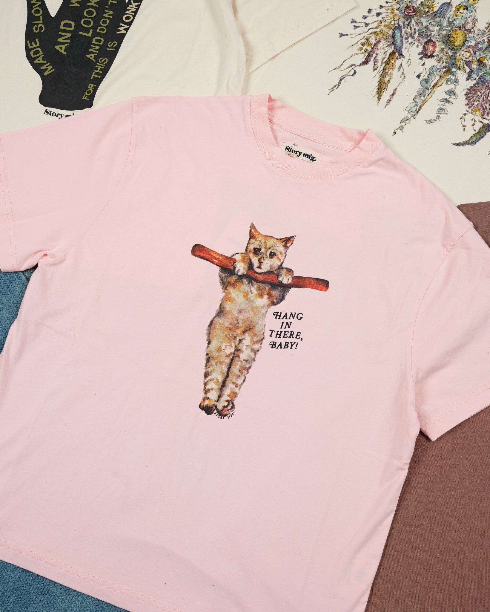 Grateful Tee SS - Hang In There Baby