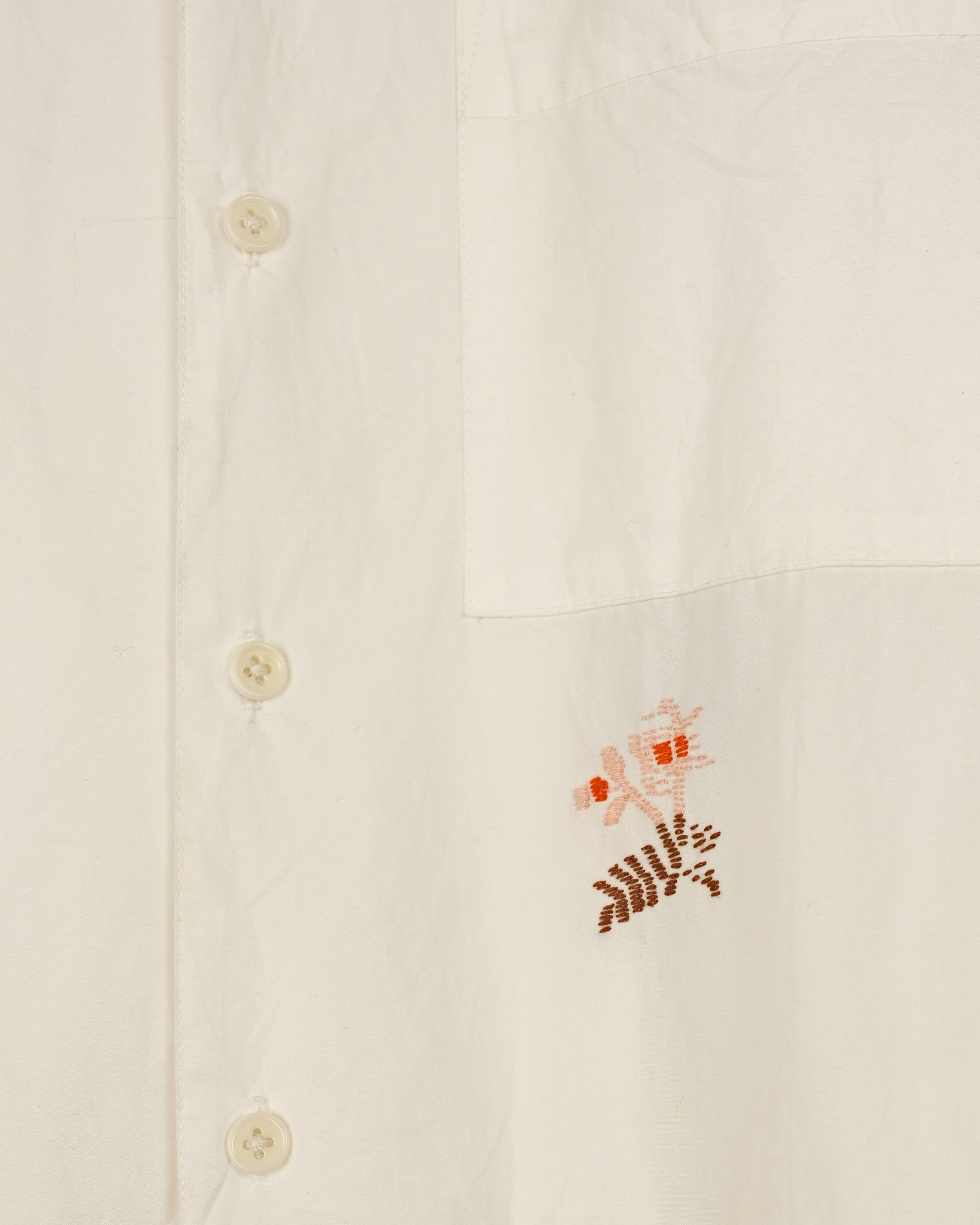 Greetings Shirt SS - Interrupted Embroidery
