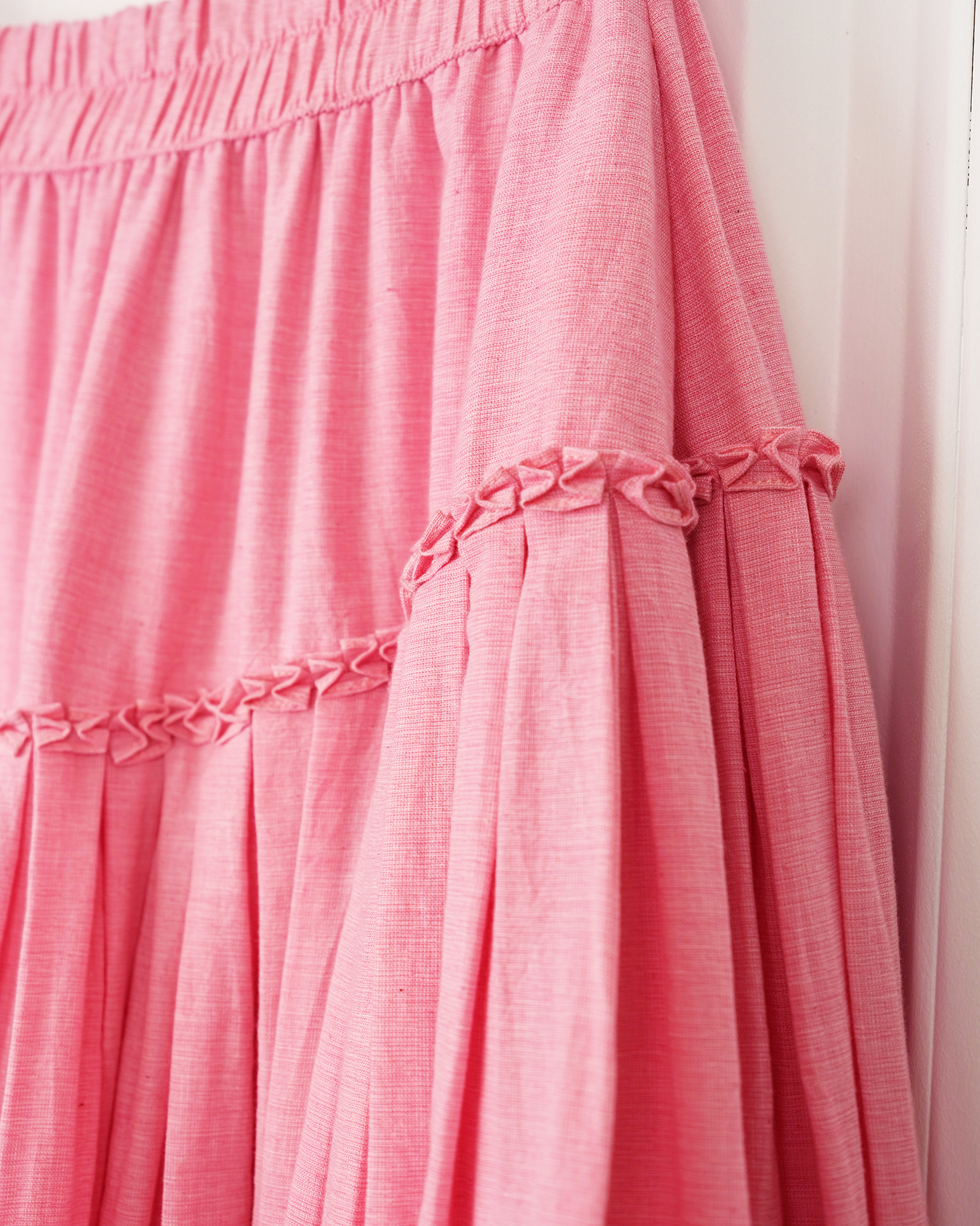 Pine Skirt - Pink Pleats
