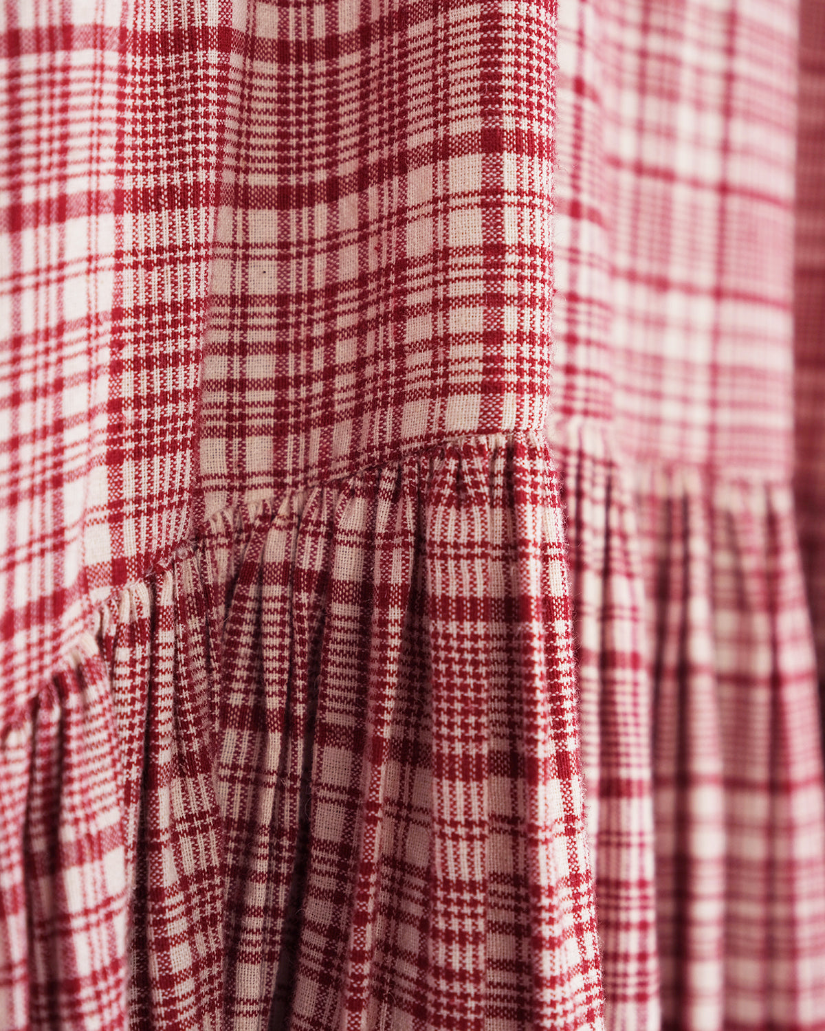 Echo Dress - Red Check Picnic